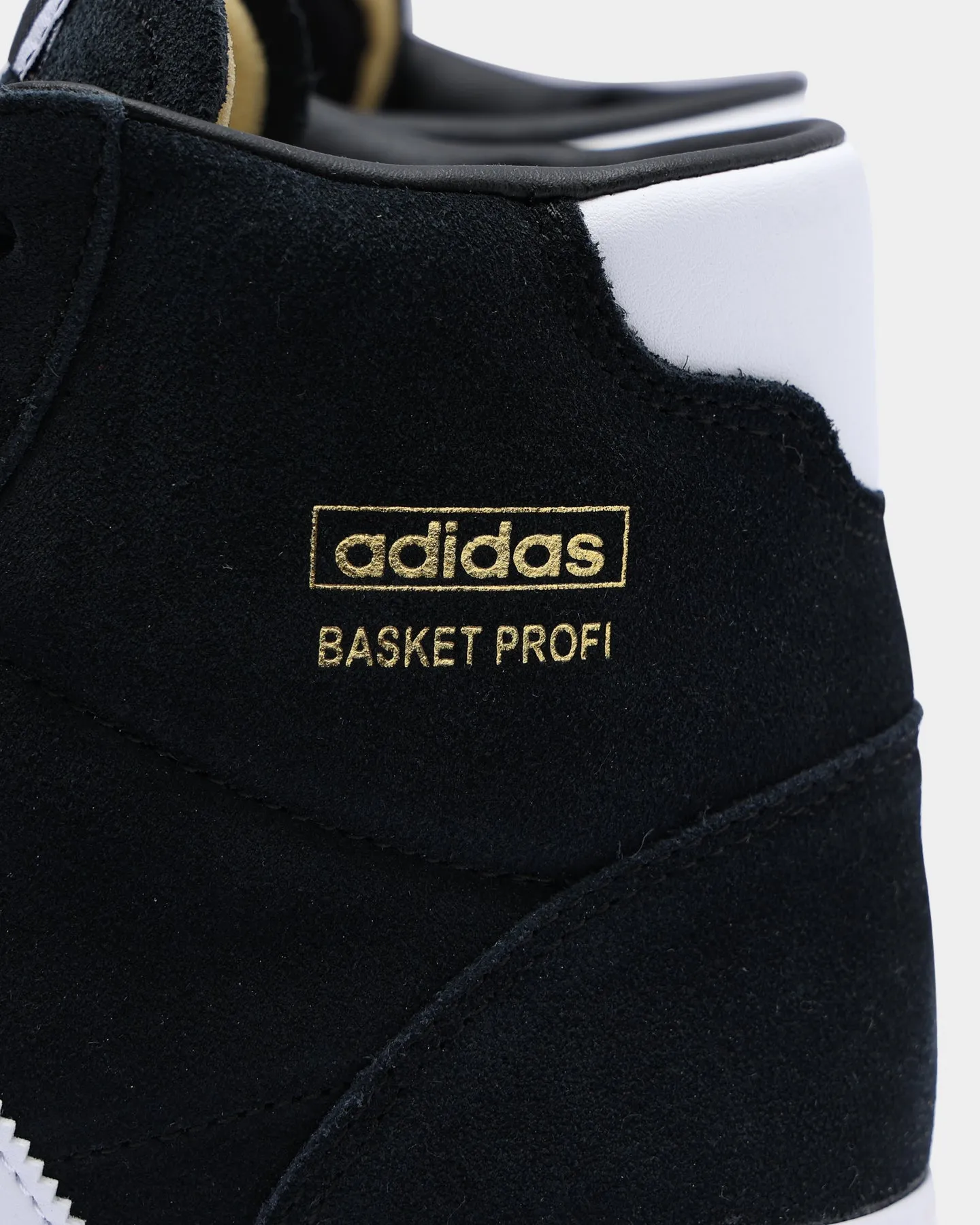 Adidas Basket Profi Black/White/Gold
