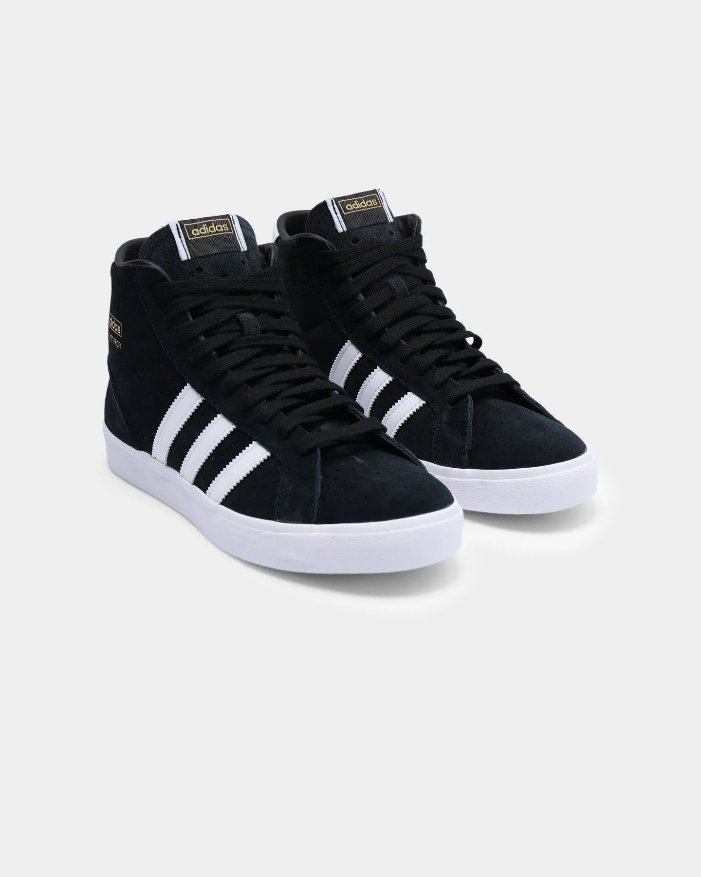 Adidas Basket Profi Black/White/Gold