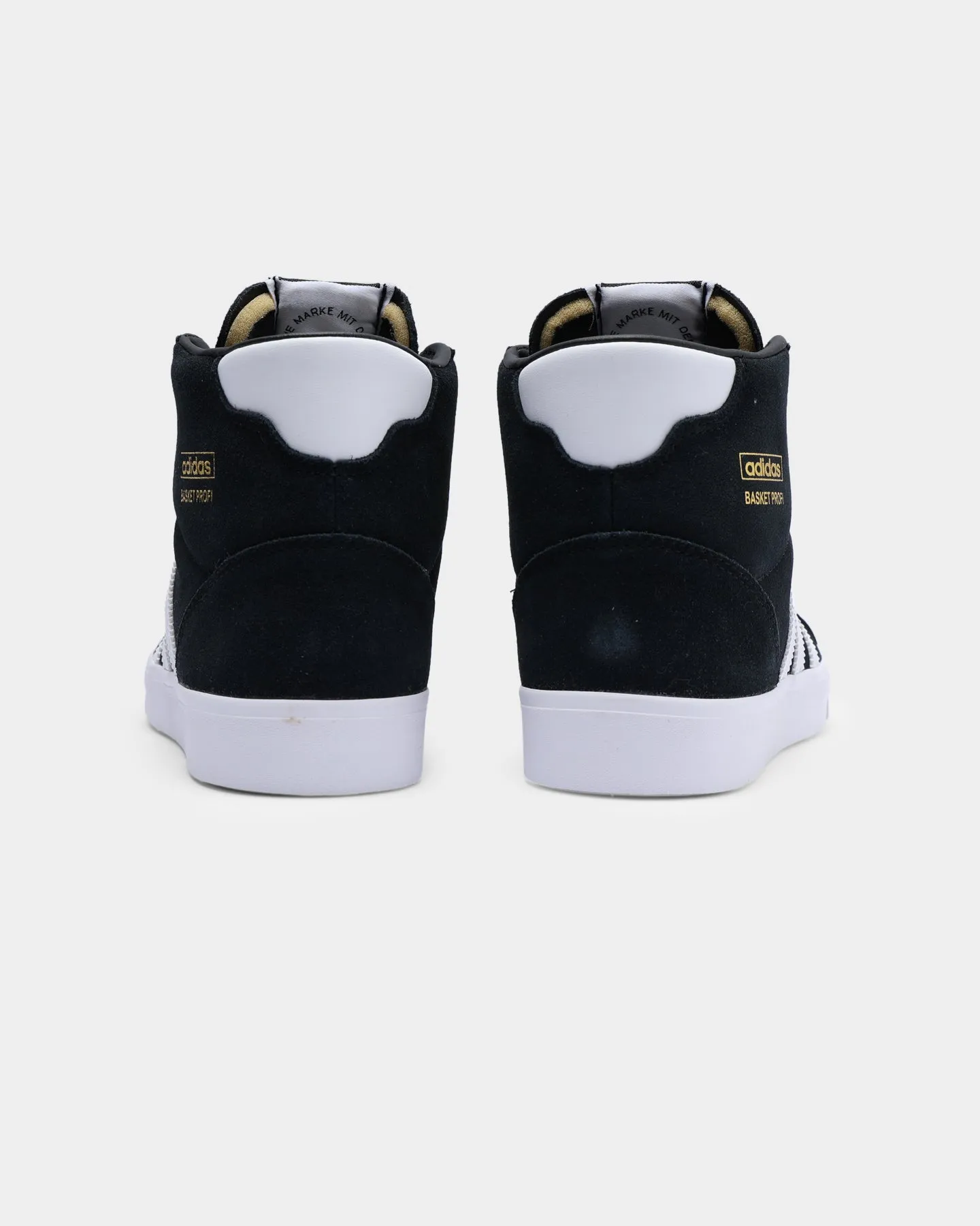 Adidas Basket Profi Black/White/Gold