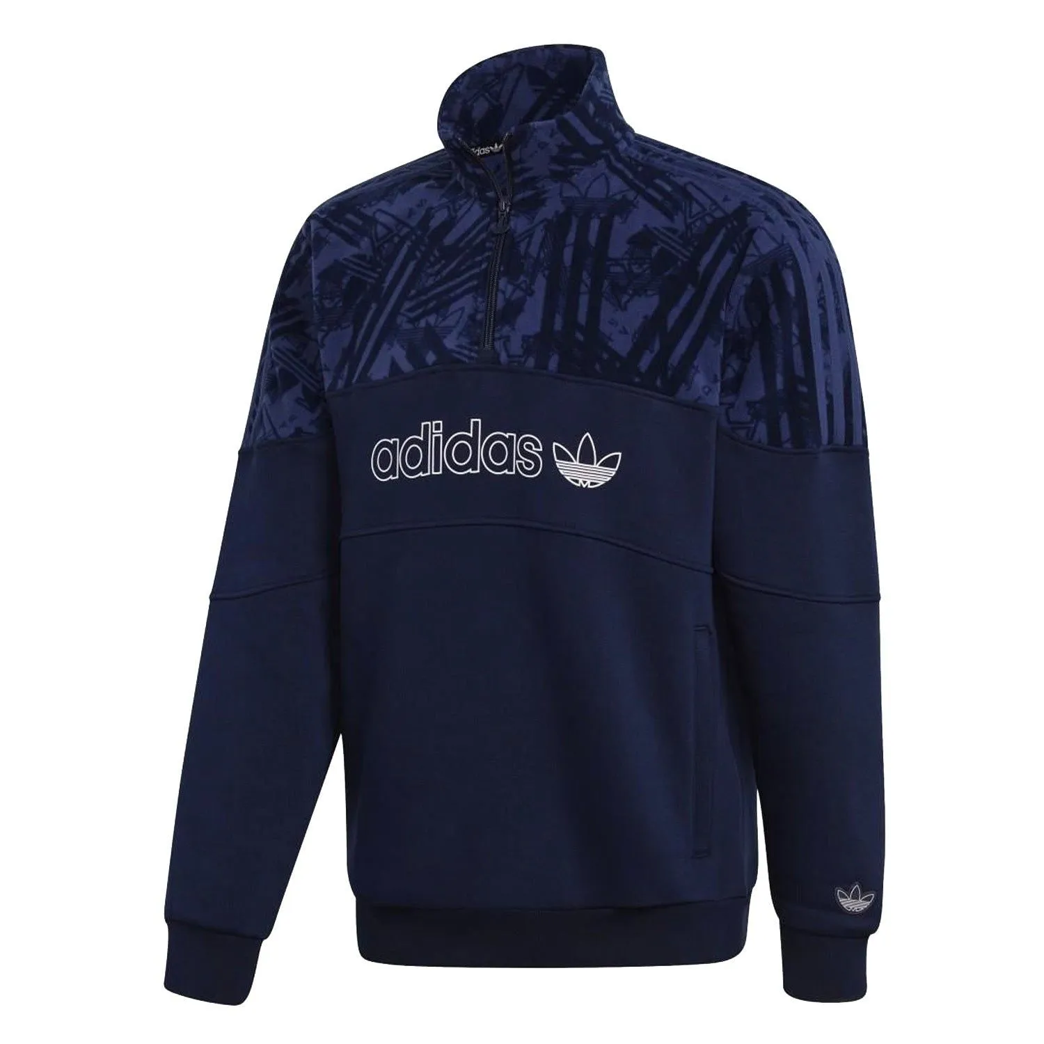 adidas Originals BX-20 Quarter-Zip Track Top - Navy