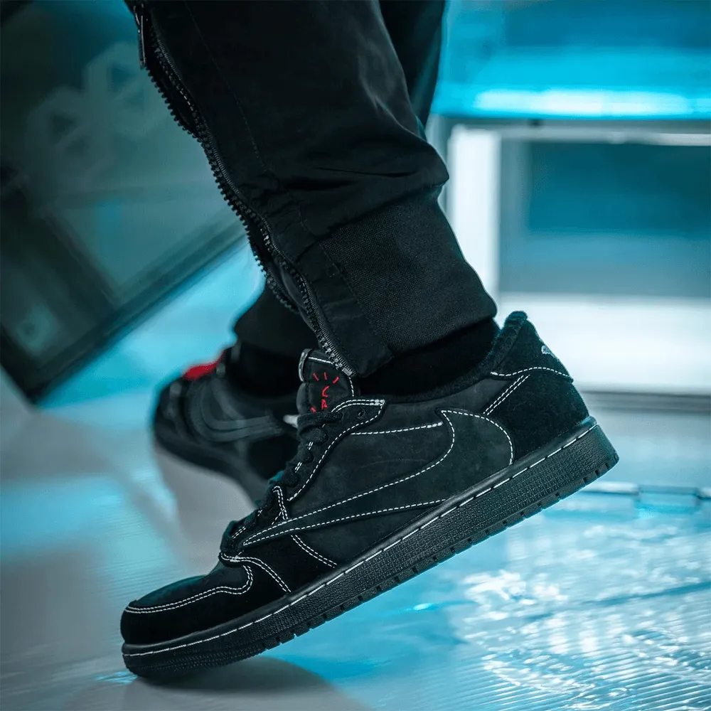 Air Jordan 1 Low x Travis Scott Black Phantom Sale