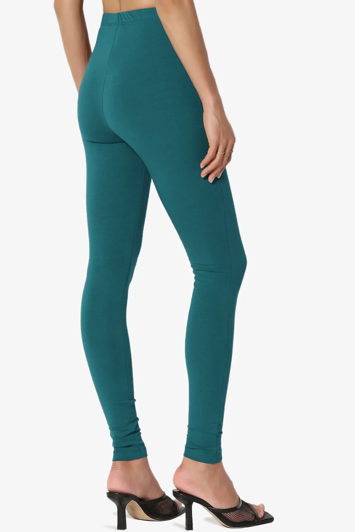 Ansley Luxe Cotton Ankle Leggings PLUS