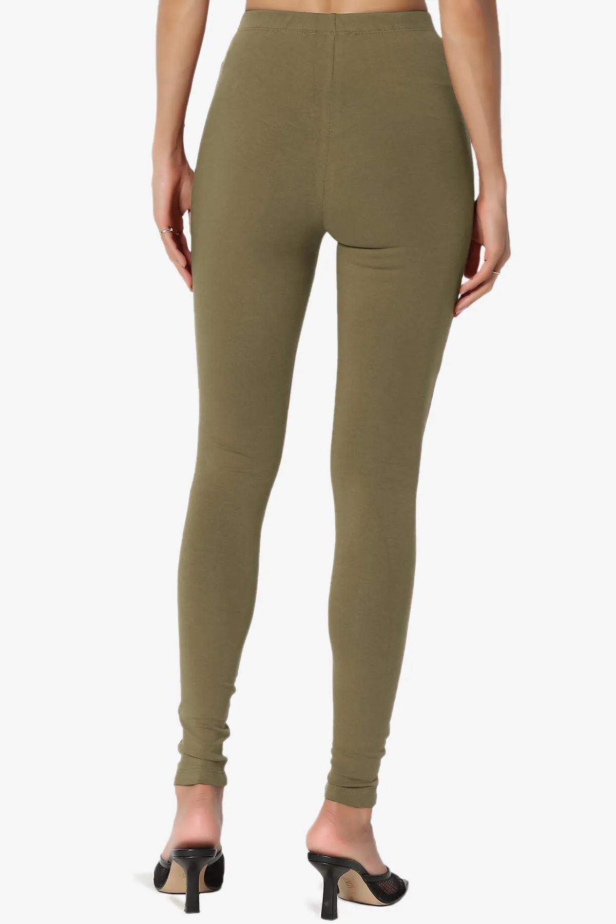 Ansley Luxe Cotton Ankle Leggings PLUS
