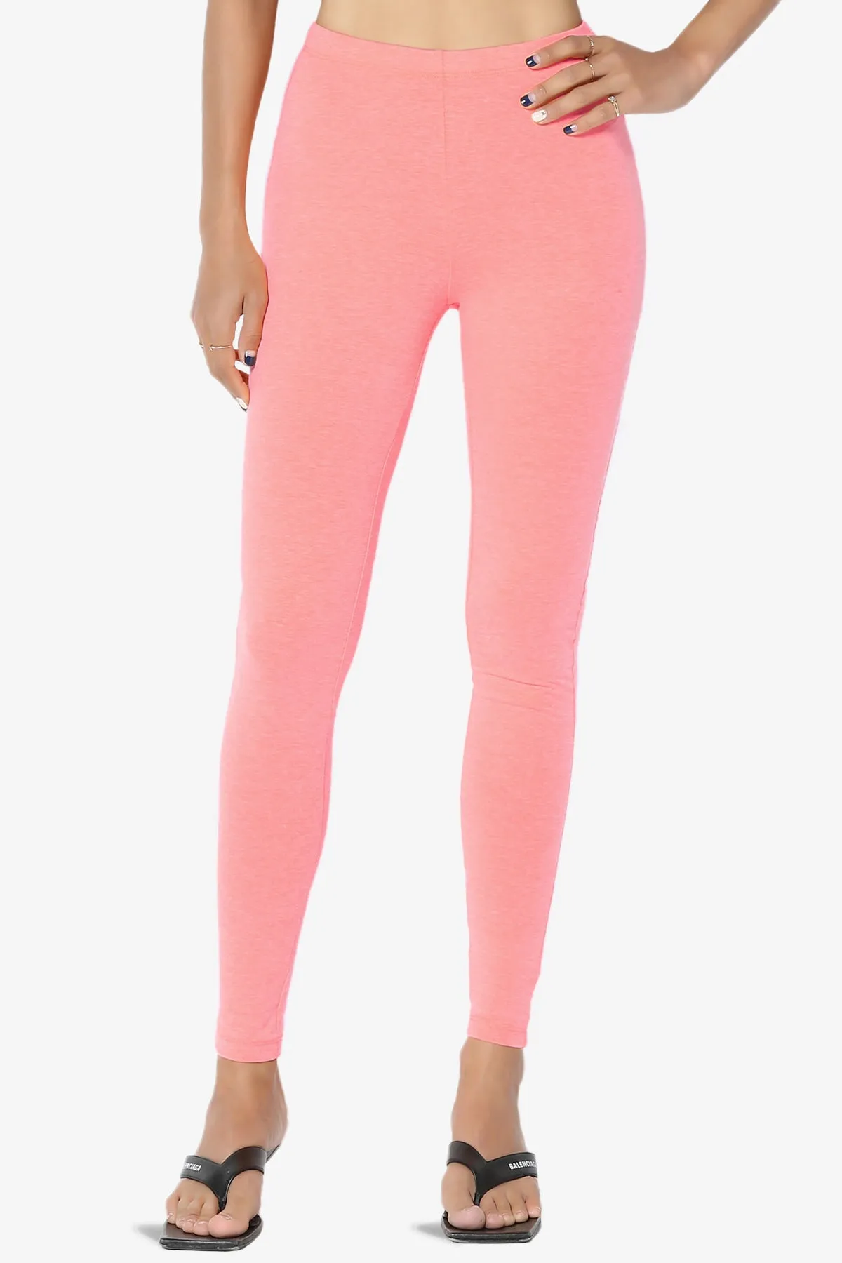 Ansley Luxe Cotton Ankle Leggings PLUS