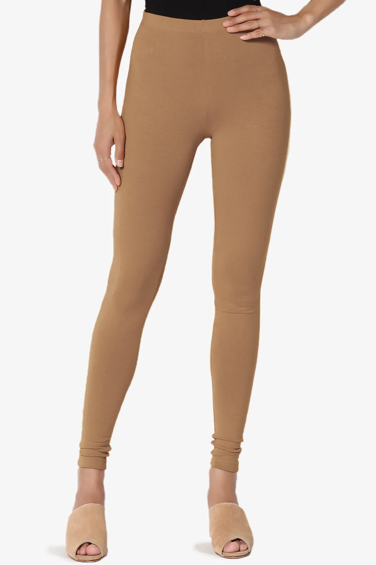 Ansley Luxe Cotton Ankle Leggings PLUS