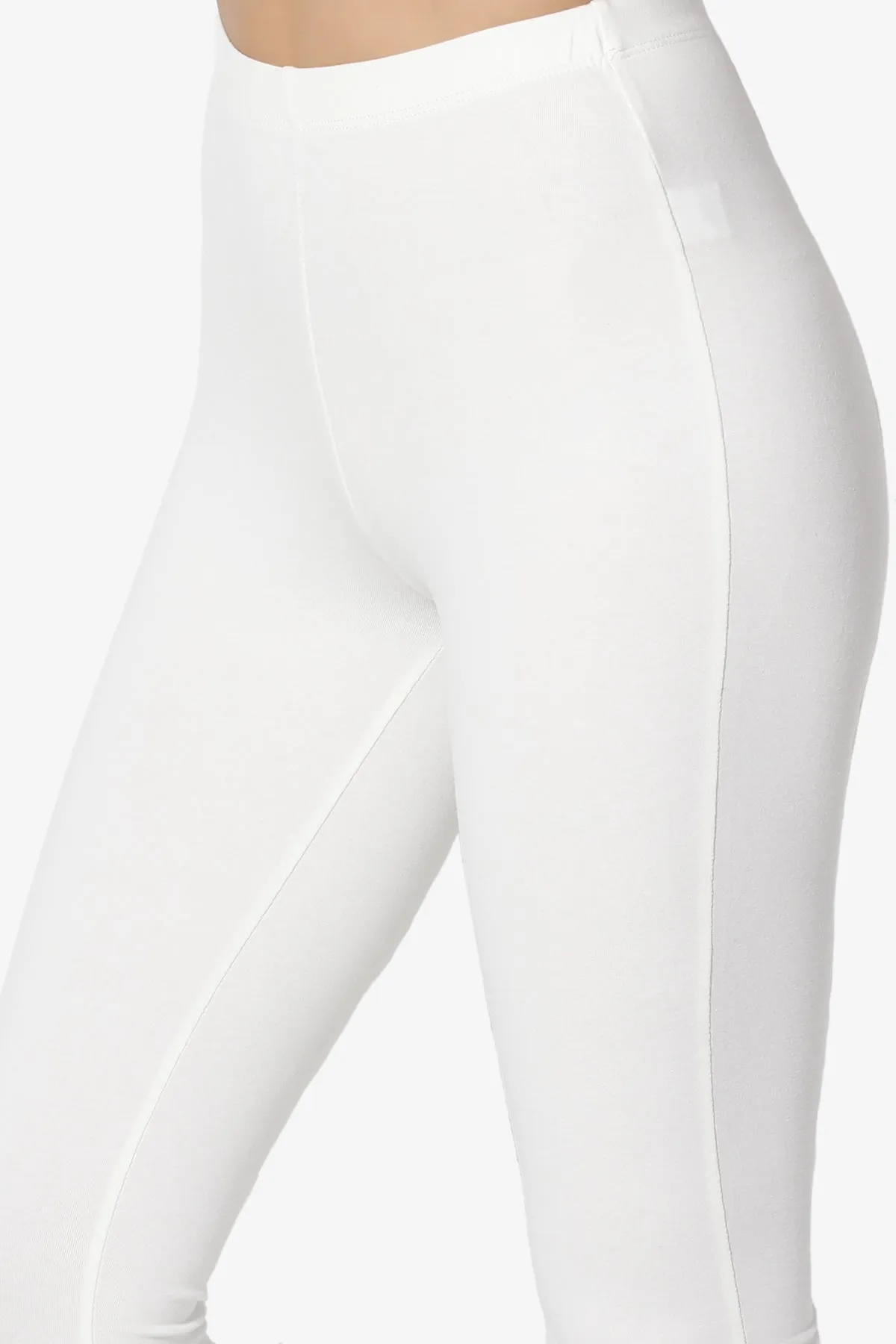 Ansley Luxe Cotton Ankle Leggings PLUS