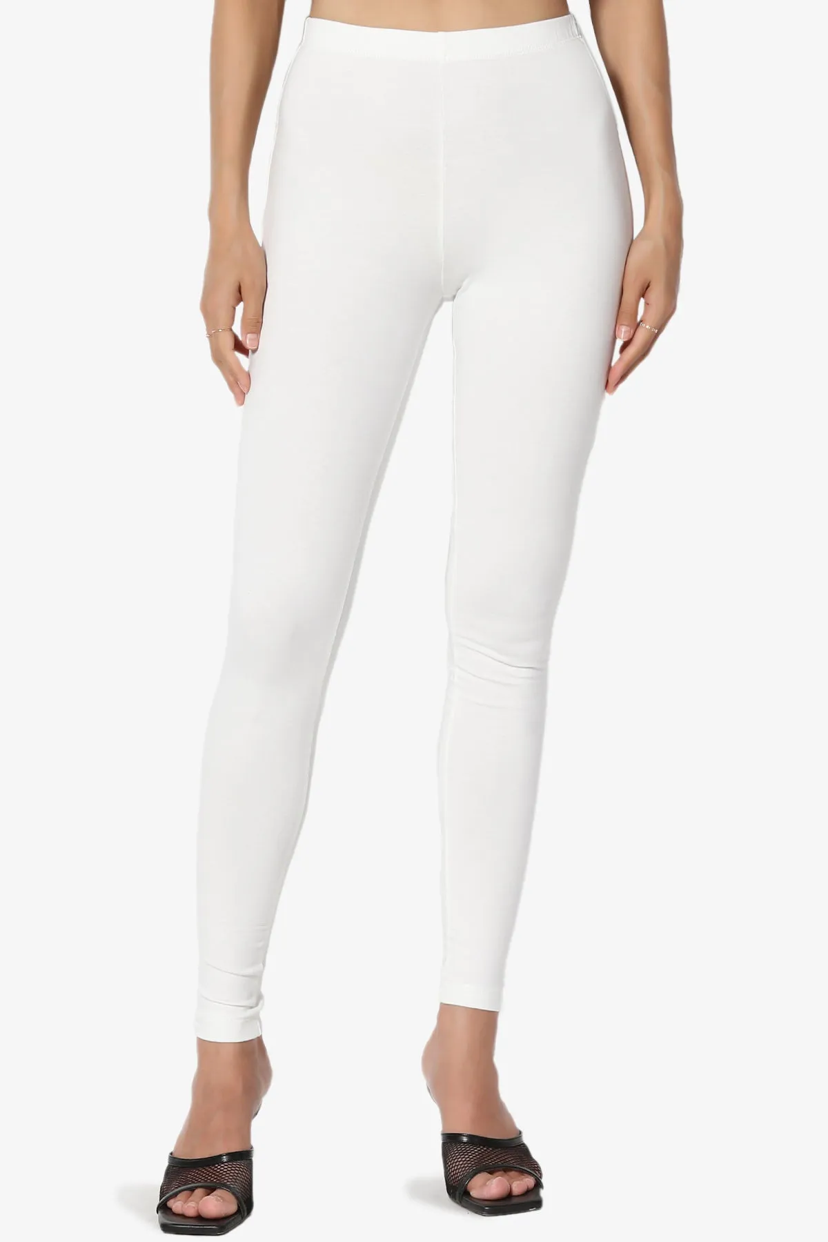 Ansley Luxe Cotton Ankle Leggings PLUS