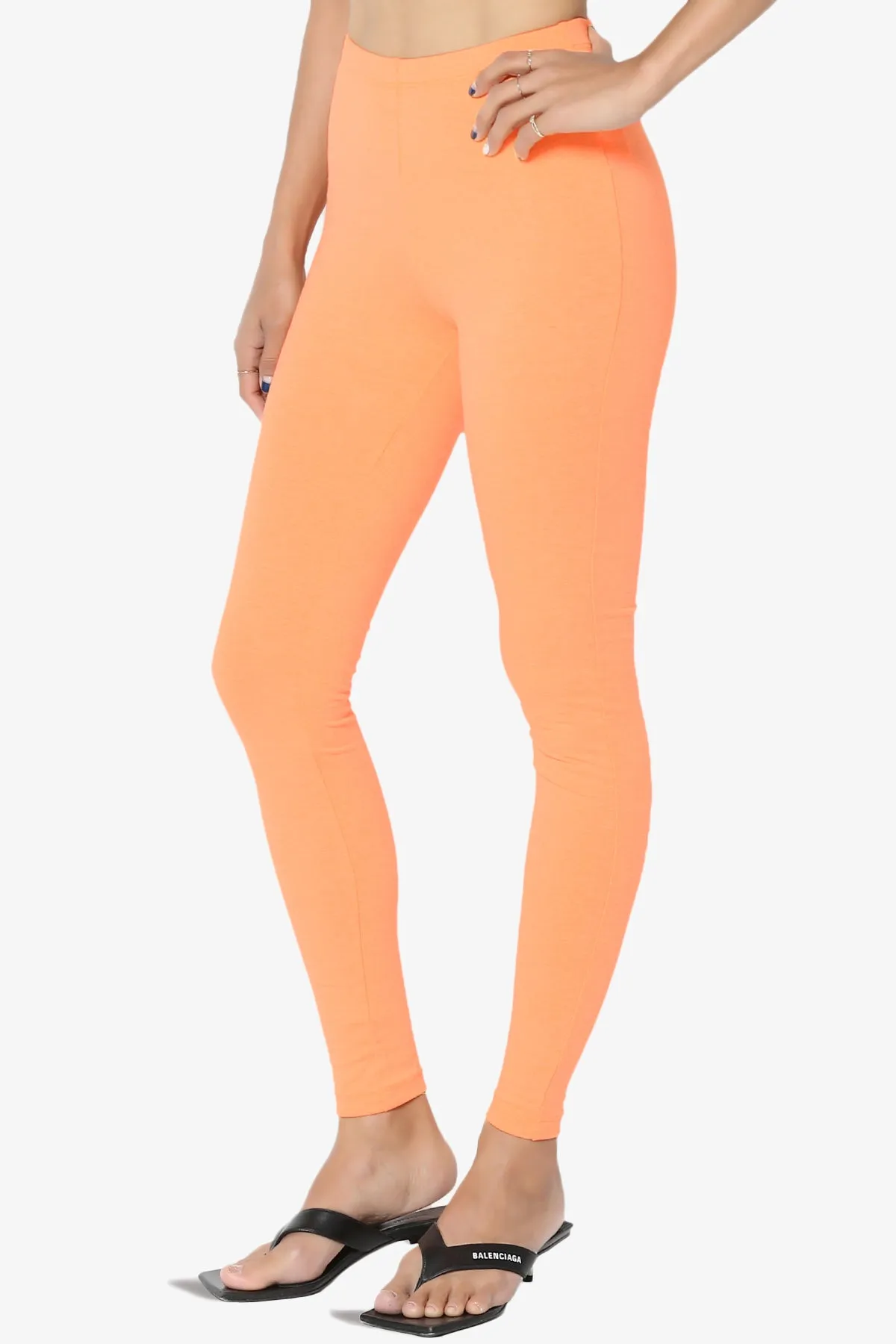 Ansley Luxe Cotton Ankle Leggings PLUS