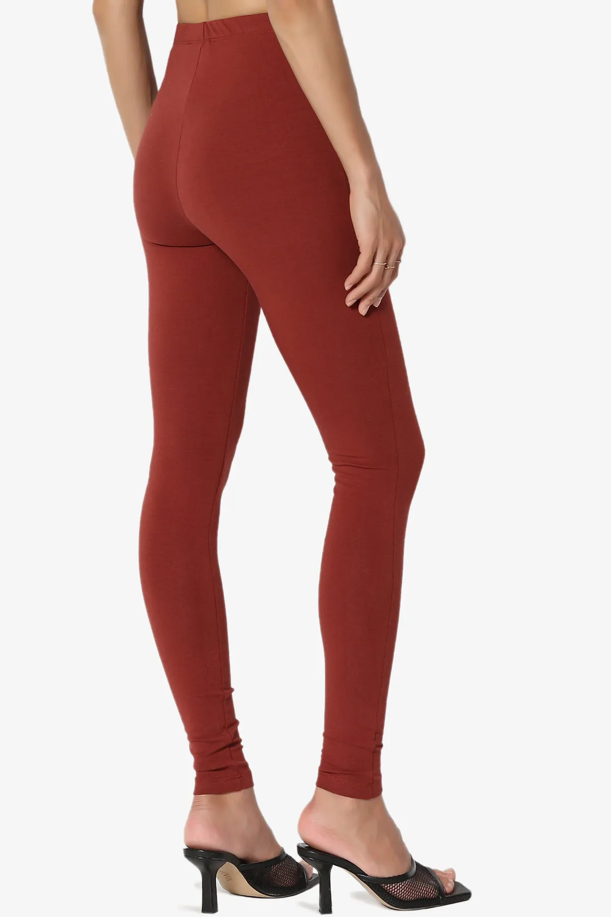 Ansley Luxe Cotton Ankle Leggings PLUS