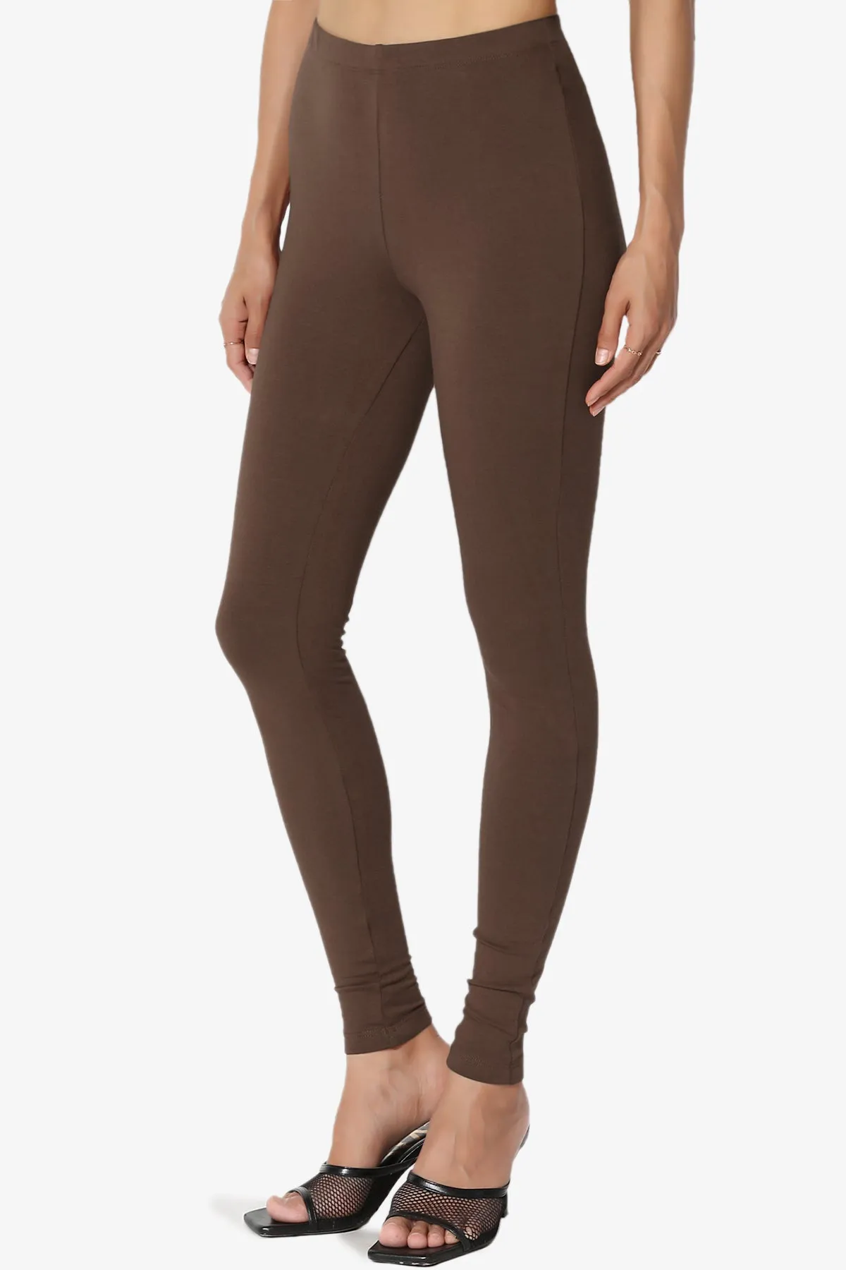 Ansley Luxe Cotton Ankle Leggings PLUS