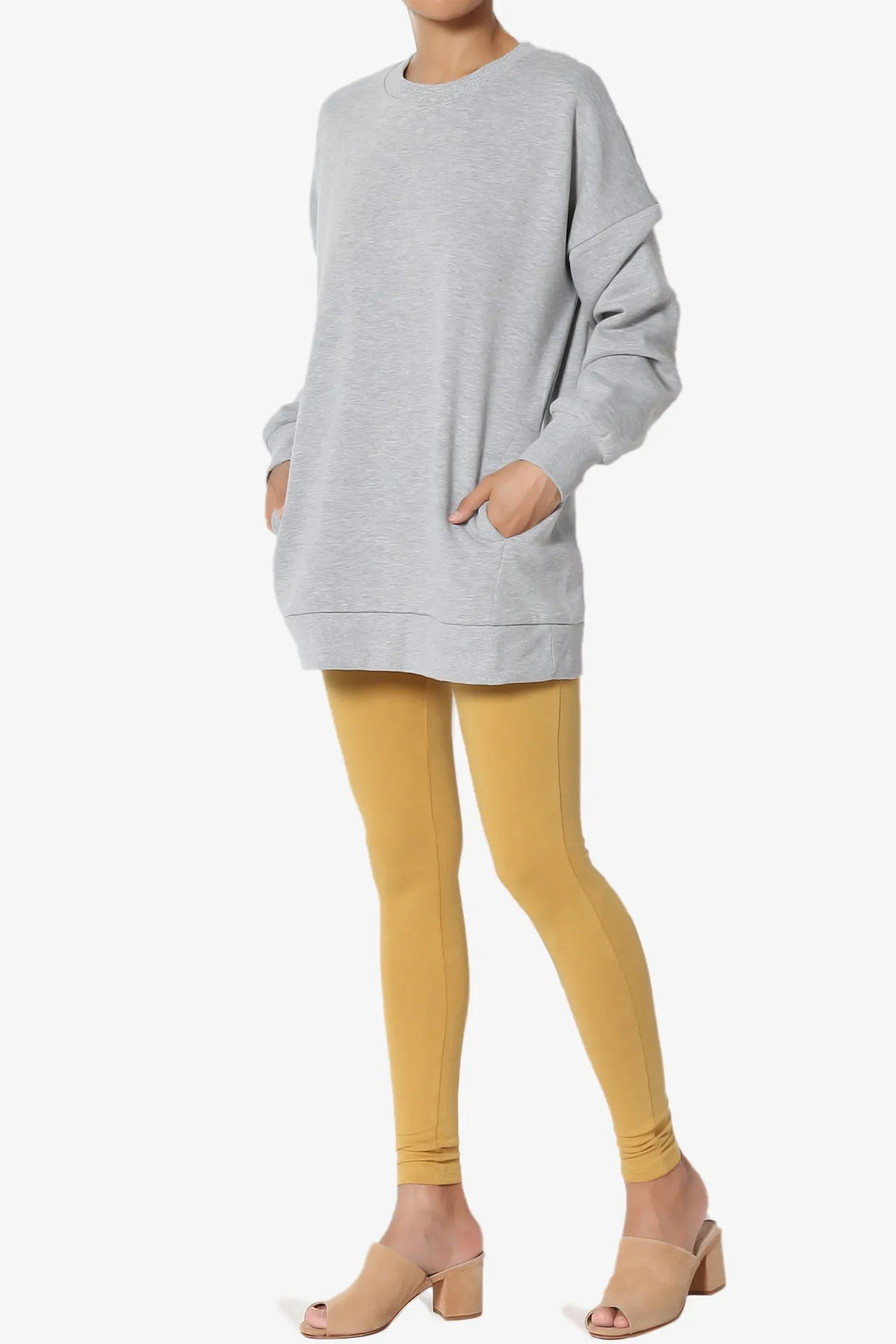 Ansley Luxe Cotton Ankle Leggings PLUS