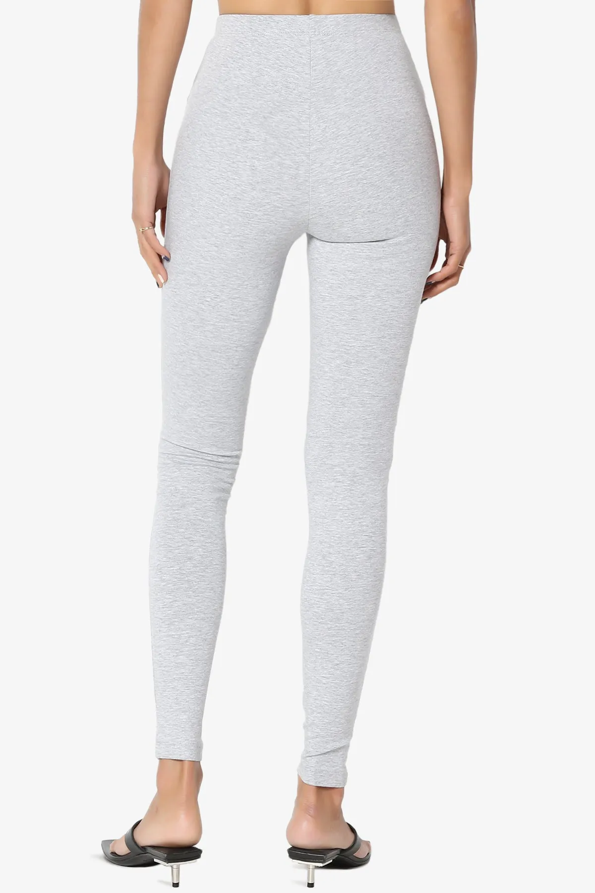 Ansley Luxe Cotton Ankle Leggings PLUS