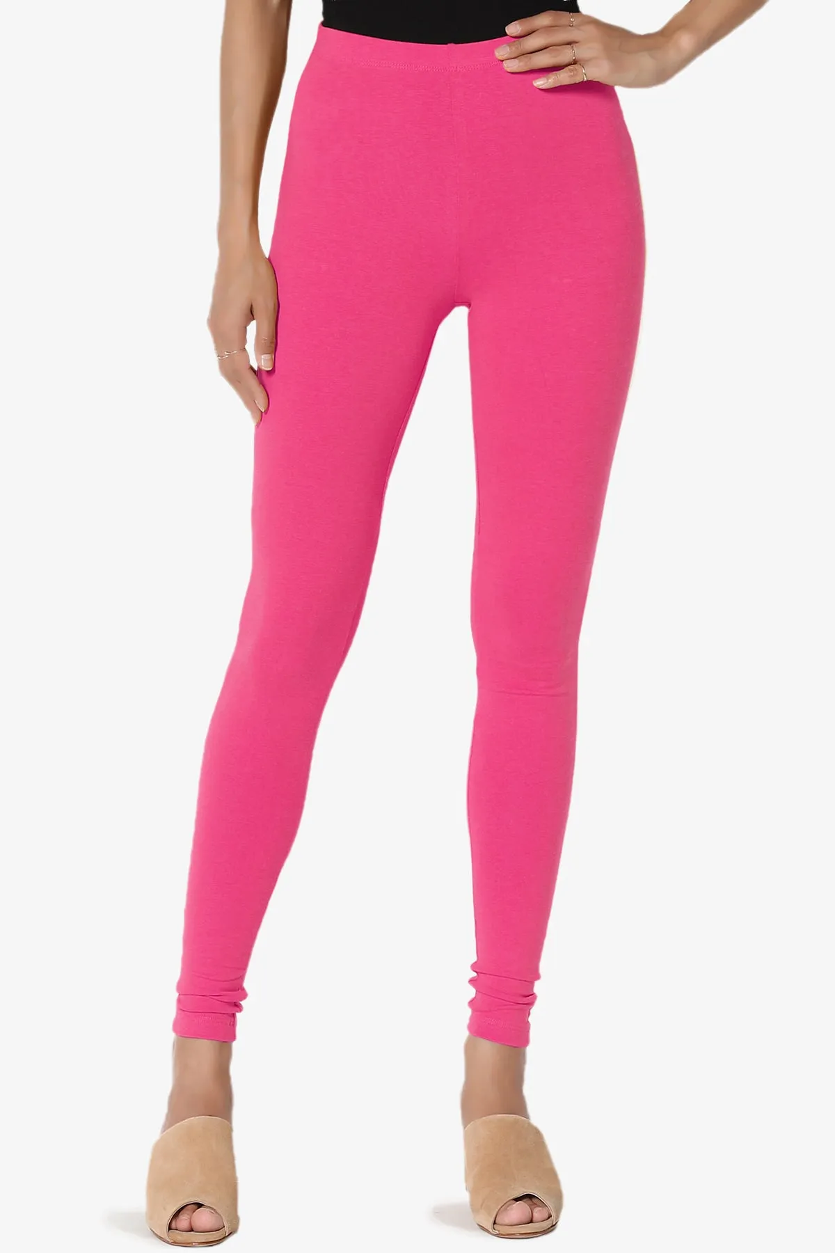 Ansley Luxe Cotton Ankle Leggings PLUS
