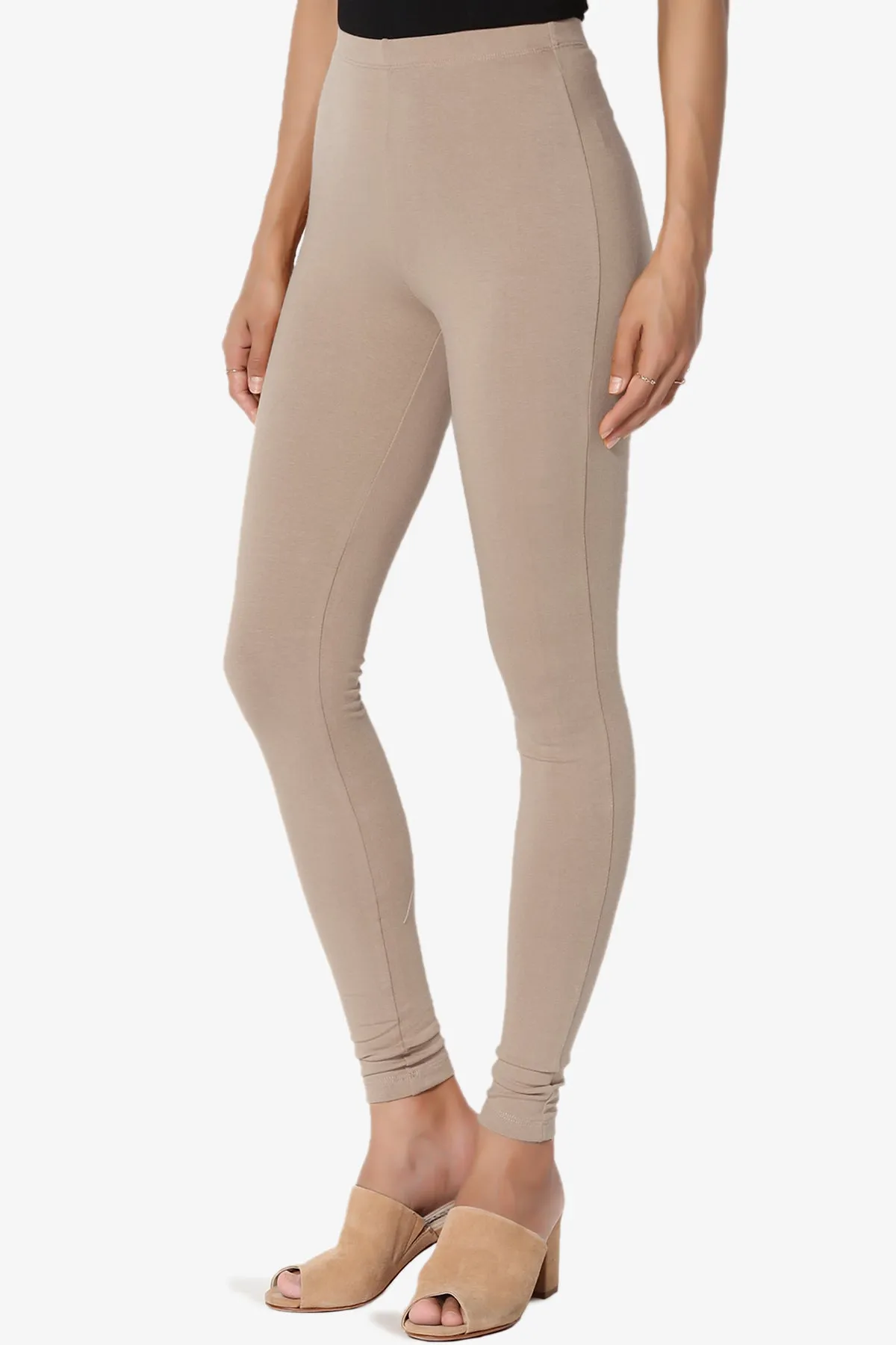 Ansley Luxe Cotton Ankle Leggings PLUS