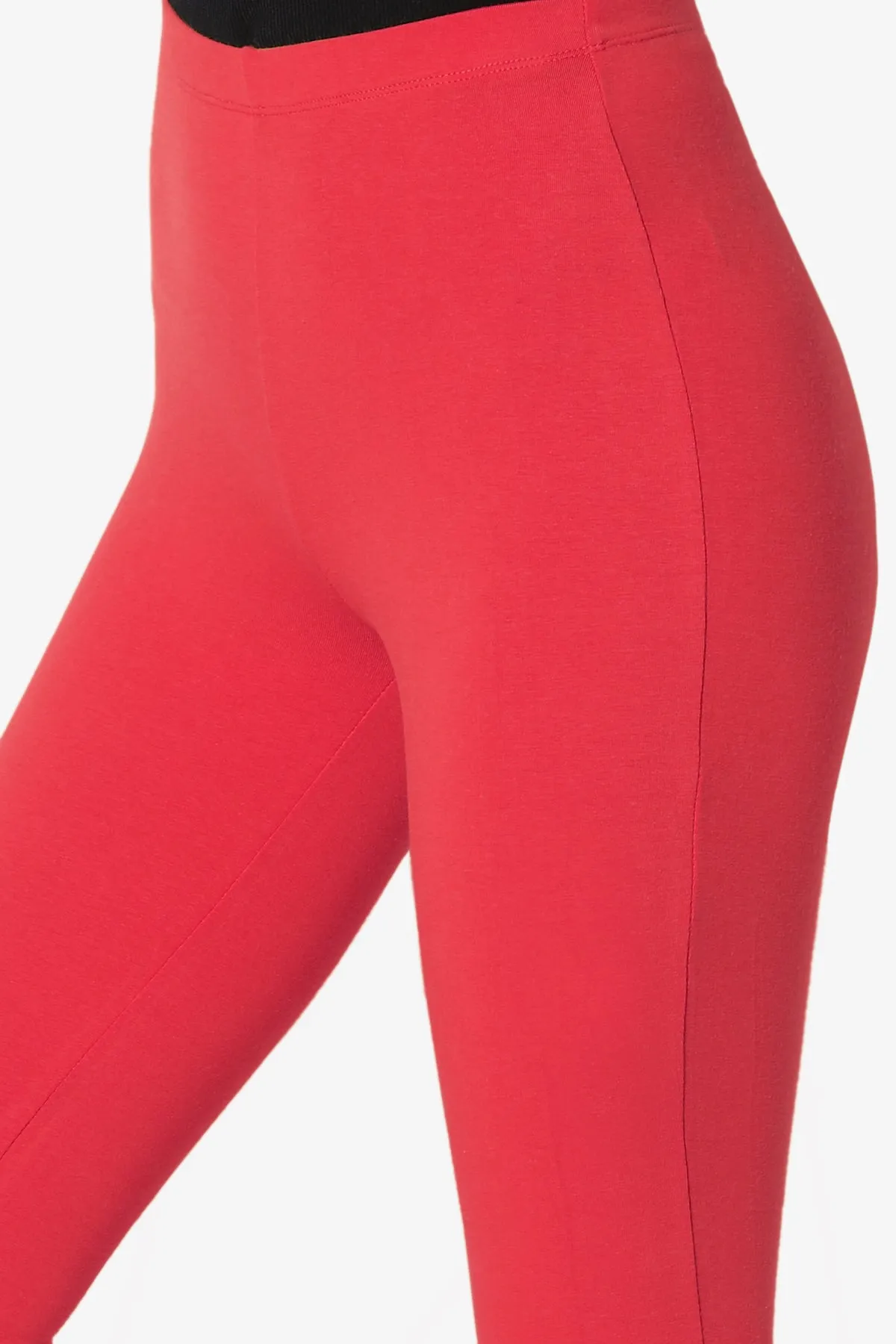 Ansley Luxe Cotton Ankle Leggings PLUS