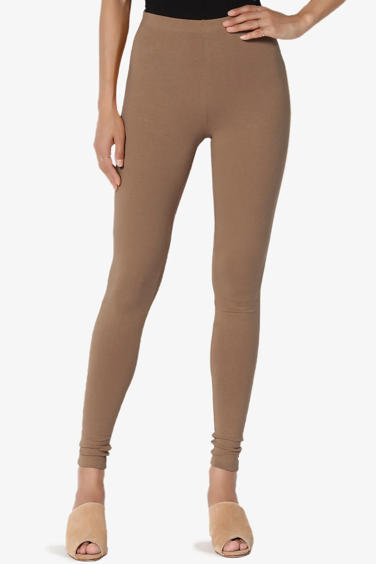 Ansley Luxe Cotton Ankle Leggings PLUS
