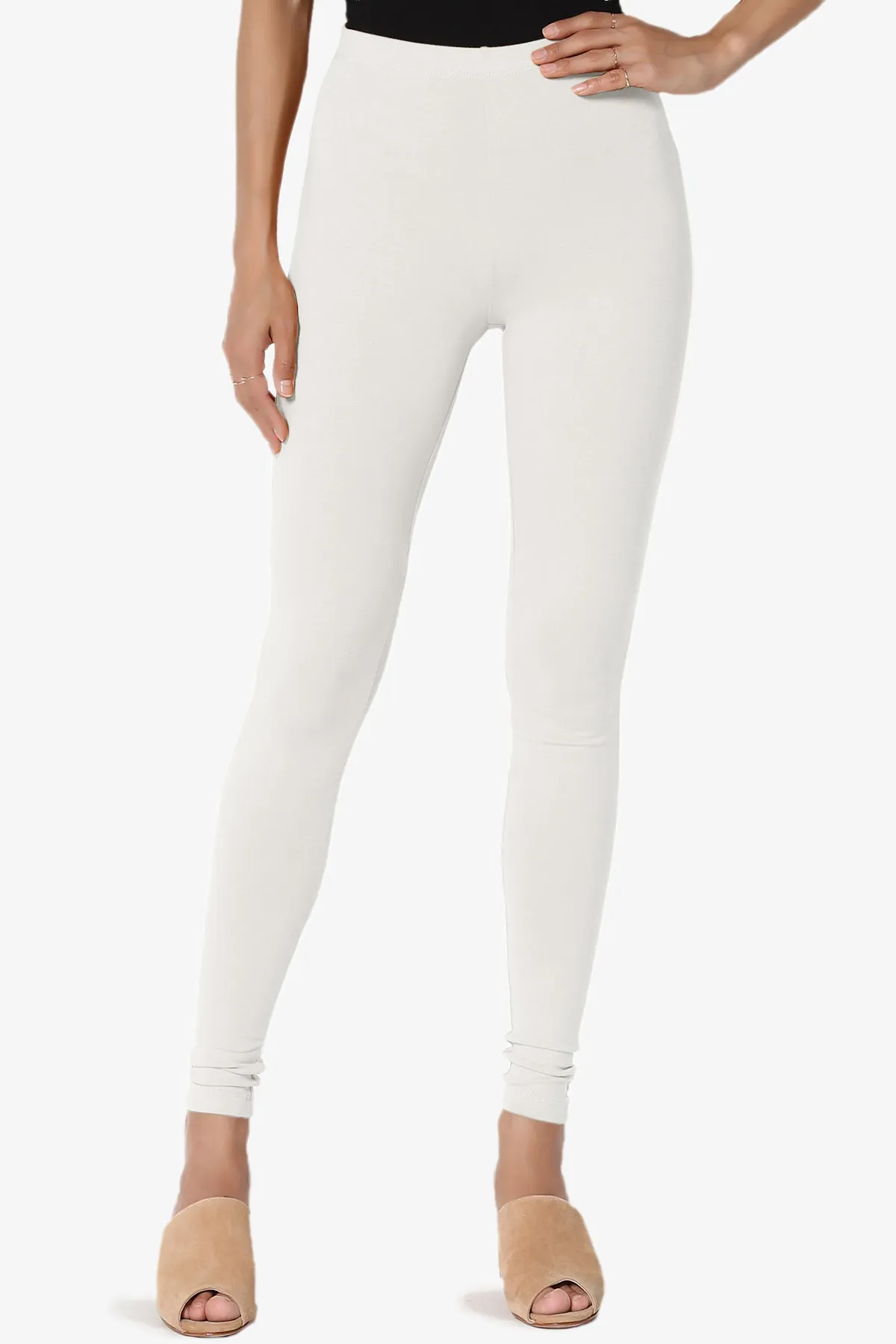 Ansley Luxe Cotton Ankle Leggings PLUS