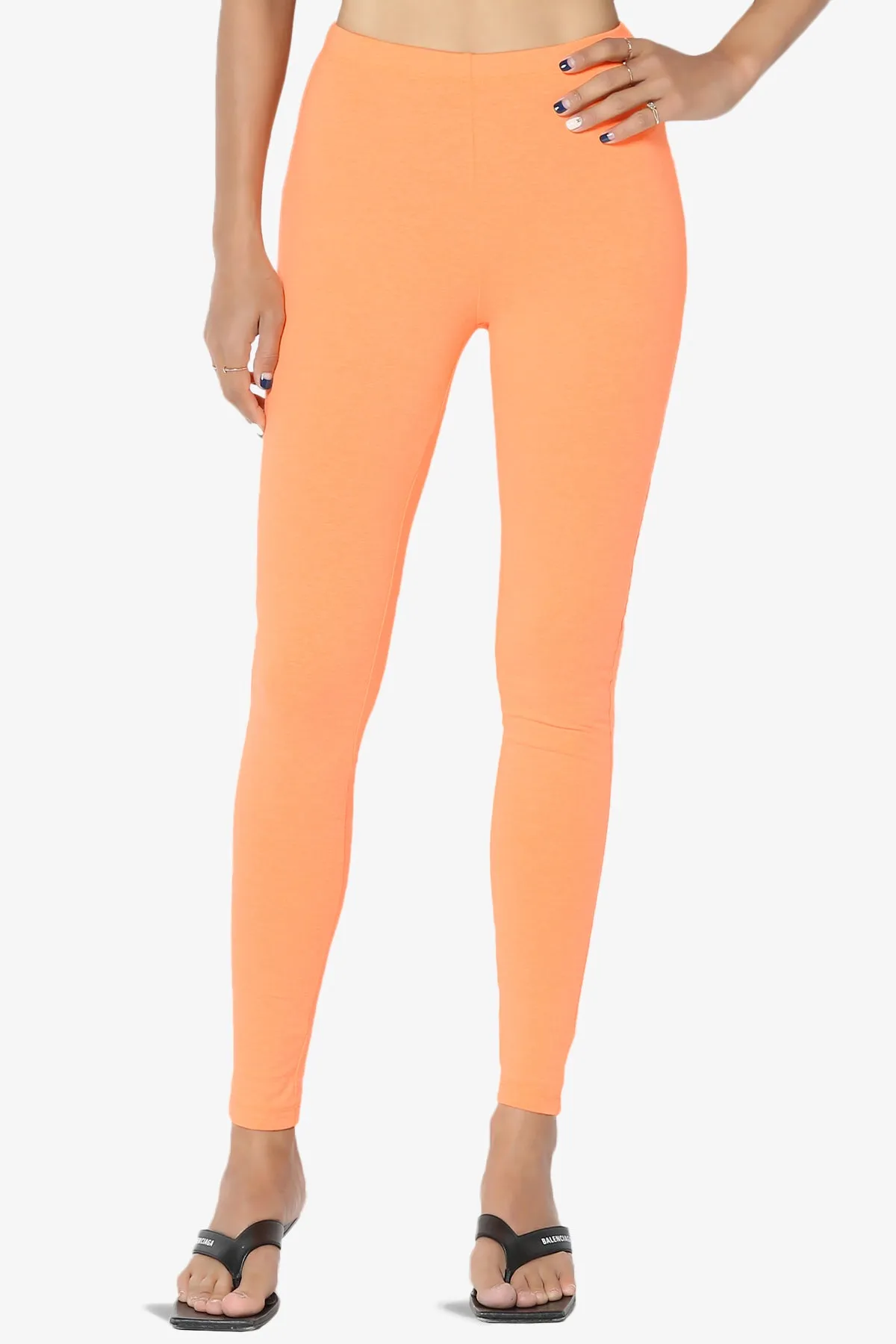 Ansley Luxe Cotton Ankle Leggings PLUS