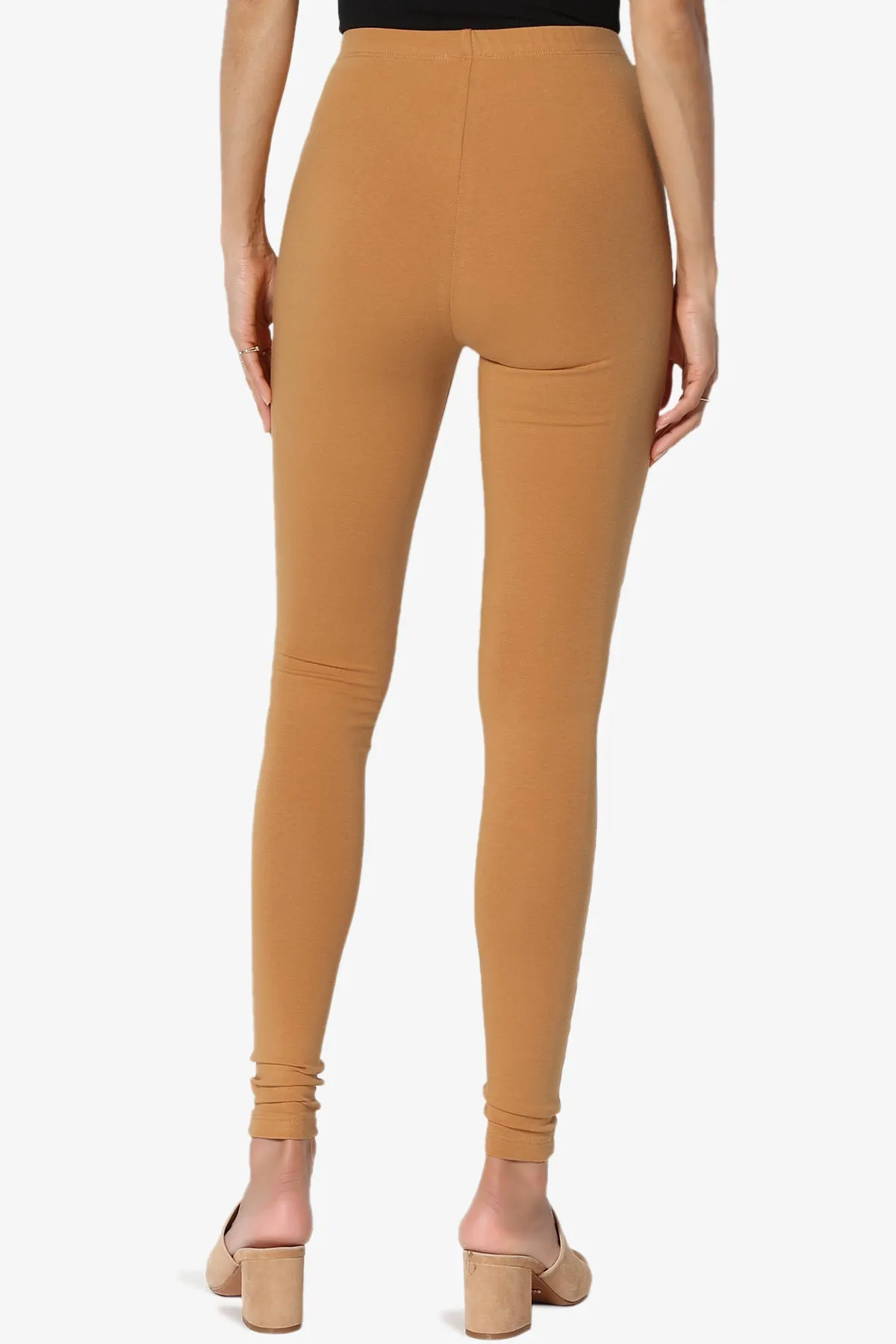 Ansley Luxe Cotton Ankle Leggings PLUS