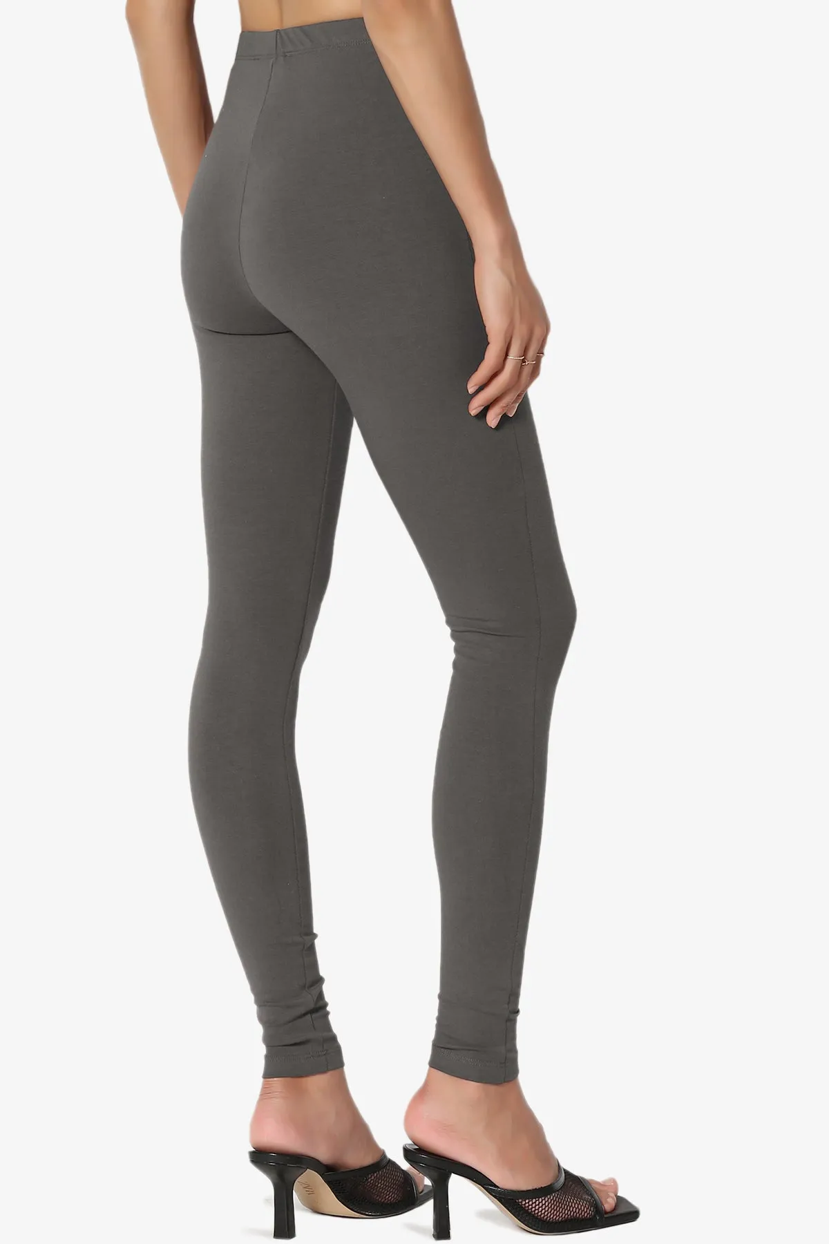 Ansley Luxe Cotton Ankle Leggings PLUS