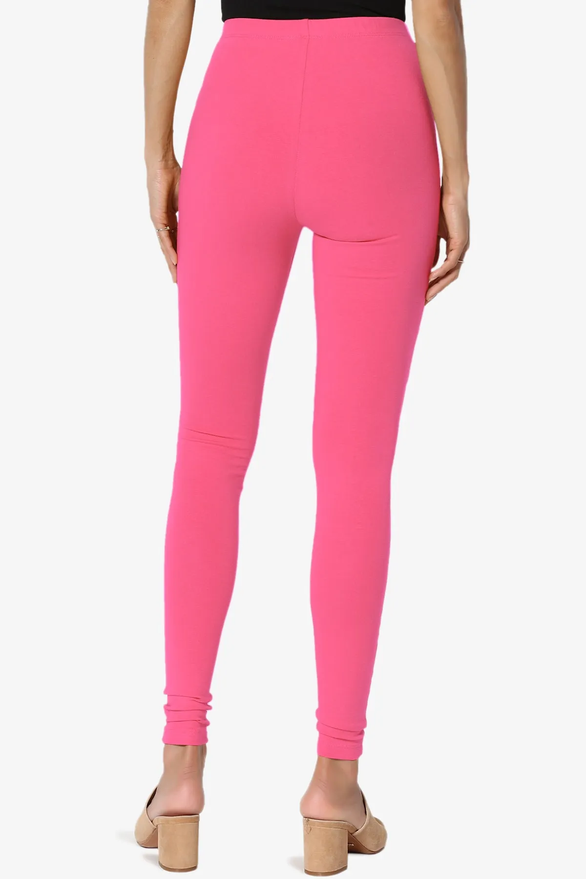 Ansley Luxe Cotton Ankle Leggings PLUS