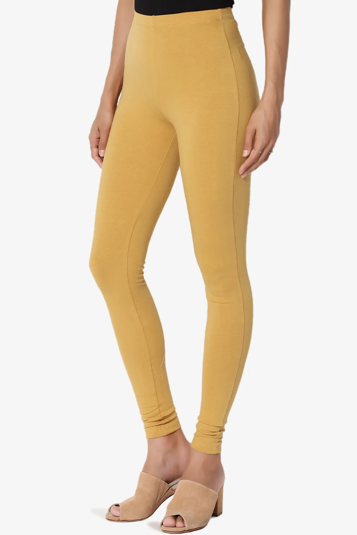Ansley Luxe Cotton Ankle Leggings PLUS