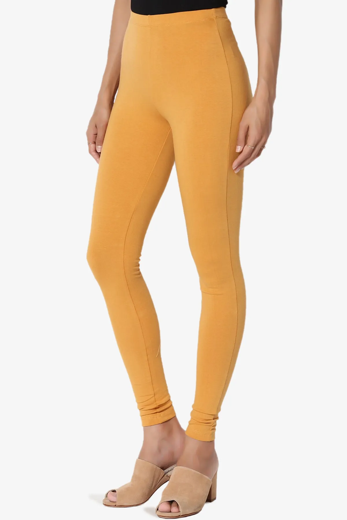 Ansley Luxe Cotton Ankle Leggings PLUS