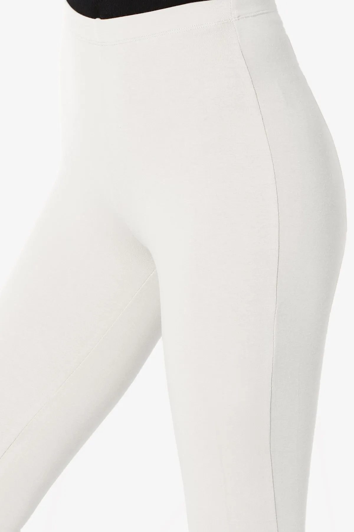 Ansley Luxe Cotton Ankle Leggings PLUS