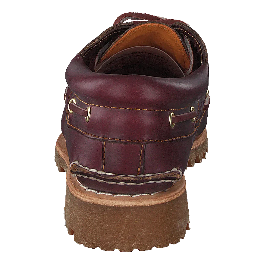 Authentics 3 Eye Classic Burgundy Pull Up
