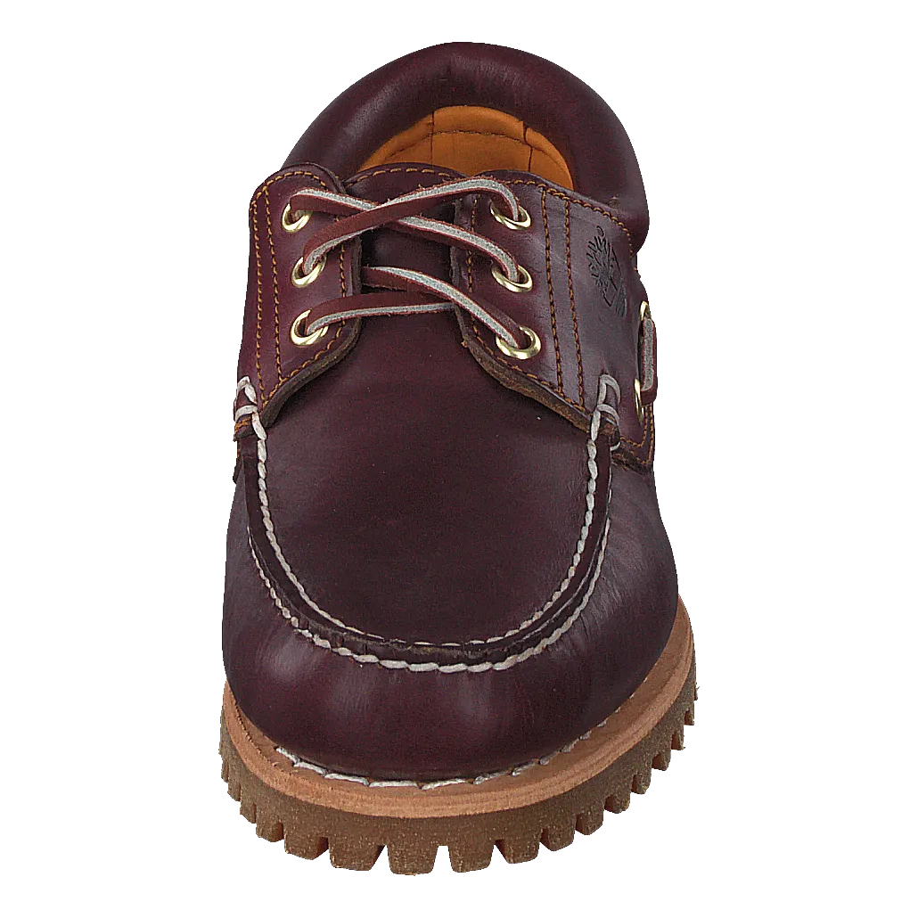 Authentics 3 Eye Classic Burgundy Pull Up