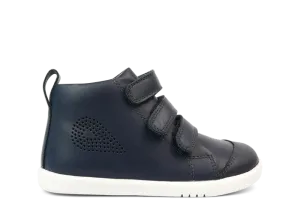 Bobux I Walk Hi Court Navy Trainers