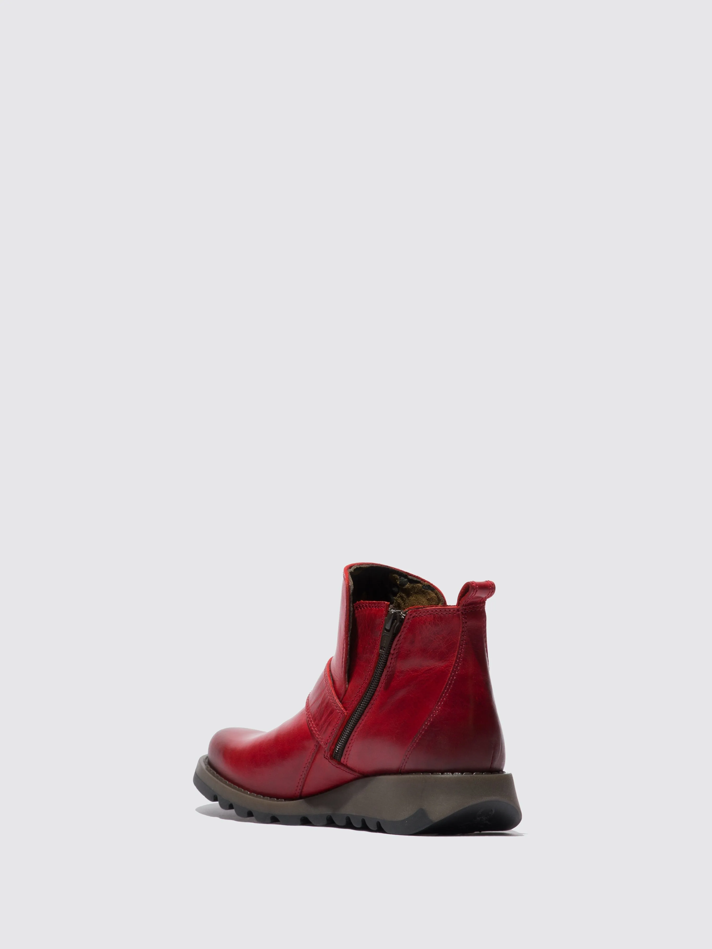 Buckle Boots SIAS812FLY RUG RED