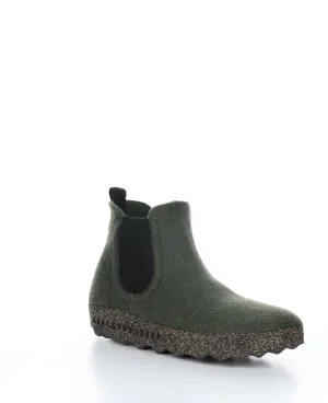 CAIA084ASP MILITARY GREEN Elasticated Boots