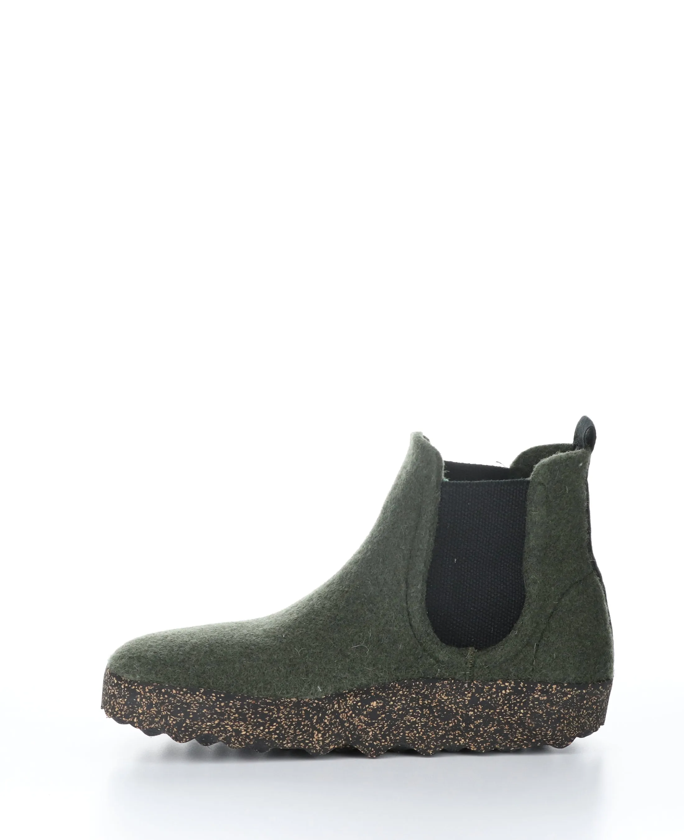 CAIA084ASP MILITARY GREEN Elasticated Boots