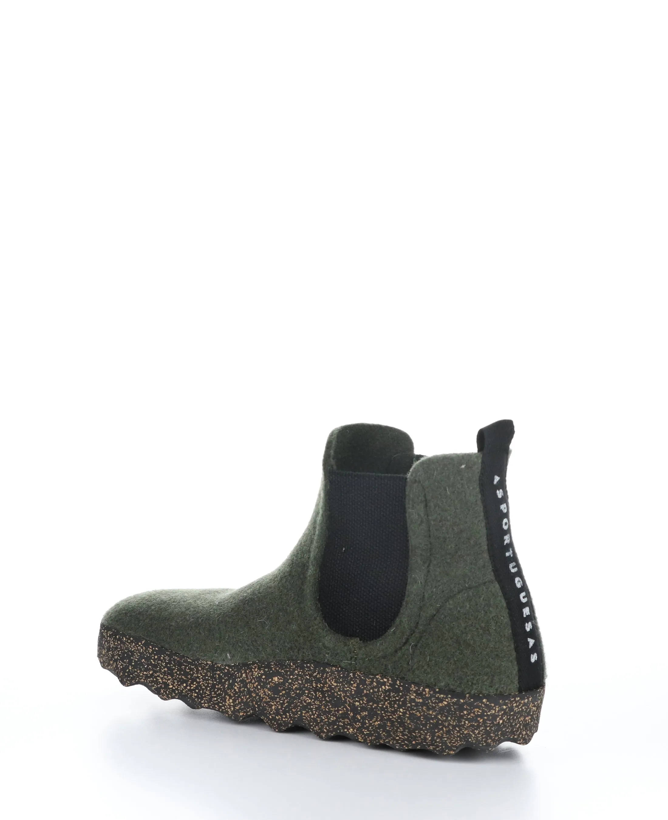 CAIA084ASP MILITARY GREEN Elasticated Boots