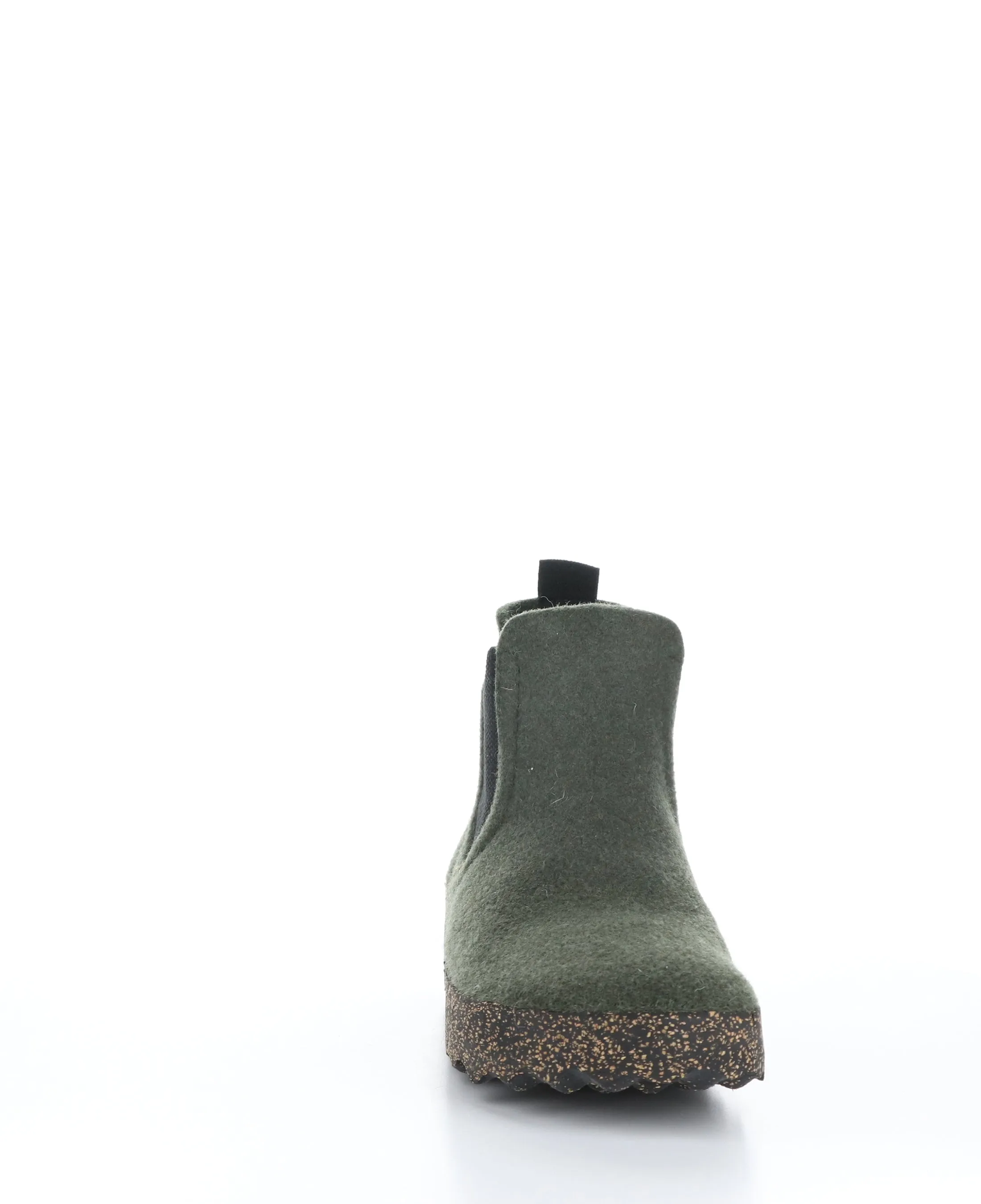 CAIA084ASP MILITARY GREEN Elasticated Boots