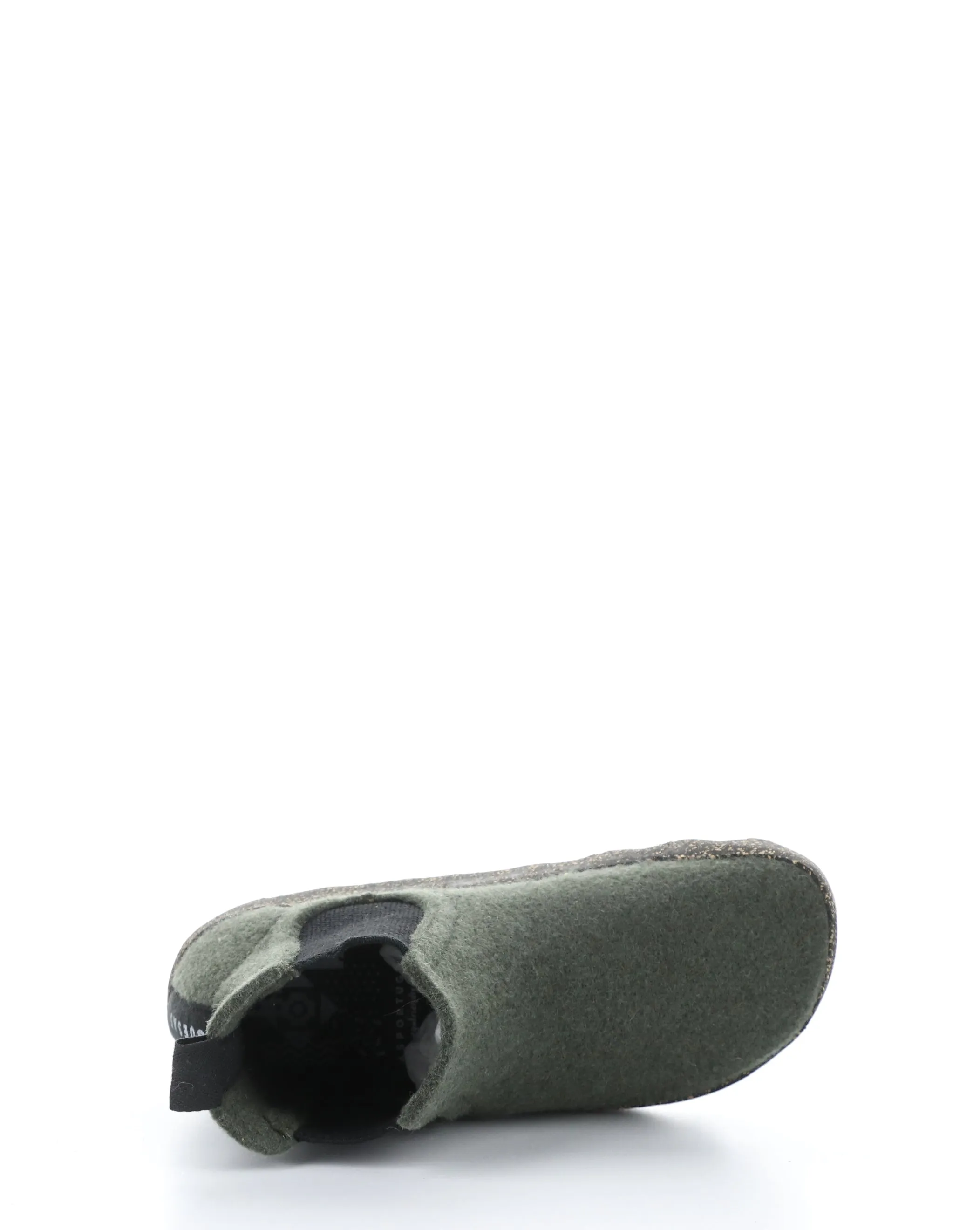 CAIA084ASP MILITARY GREEN Elasticated Boots