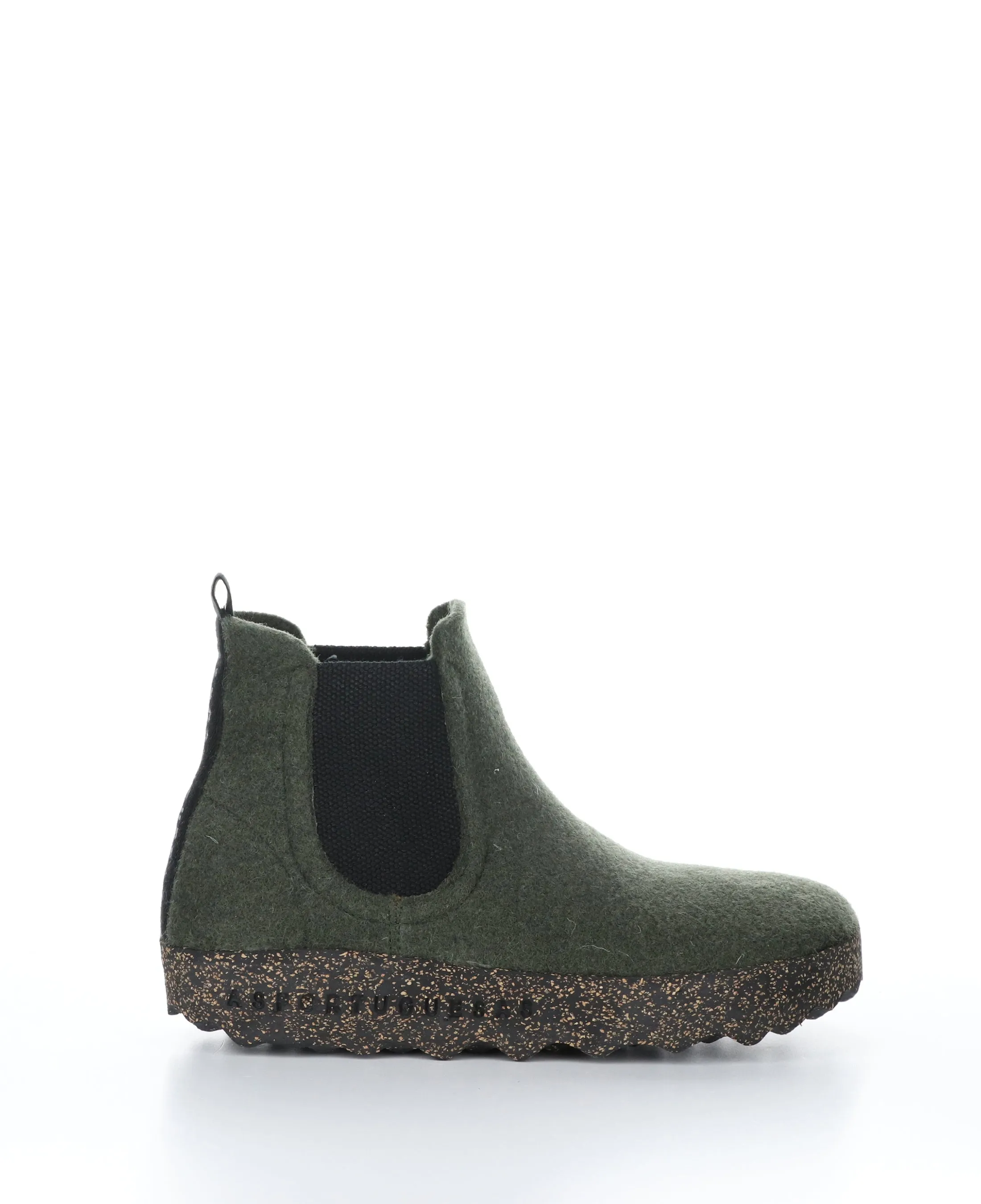 CAIA084ASP MILITARY GREEN Elasticated Boots