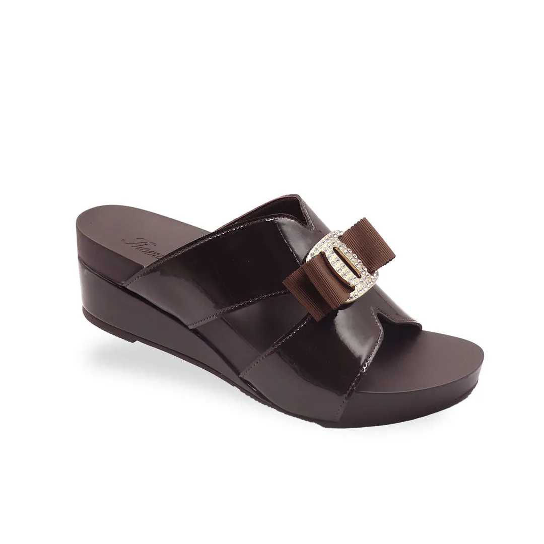Charming Buckle Slide-On Wedges 2" inch [Arch-legance Series][ODD SIZES LEFT]