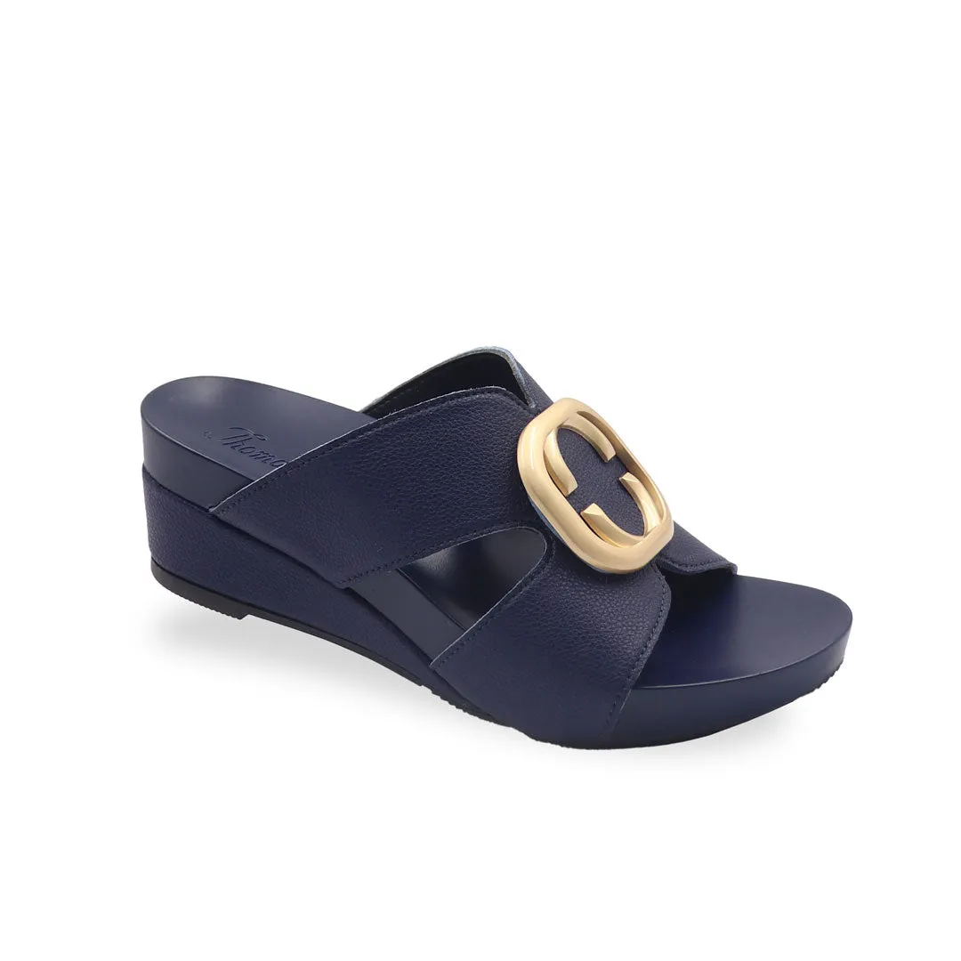 Charming Buckle Slide-On Wedges 2" inch [Arch-legance Series][ODD SIZES LEFT]