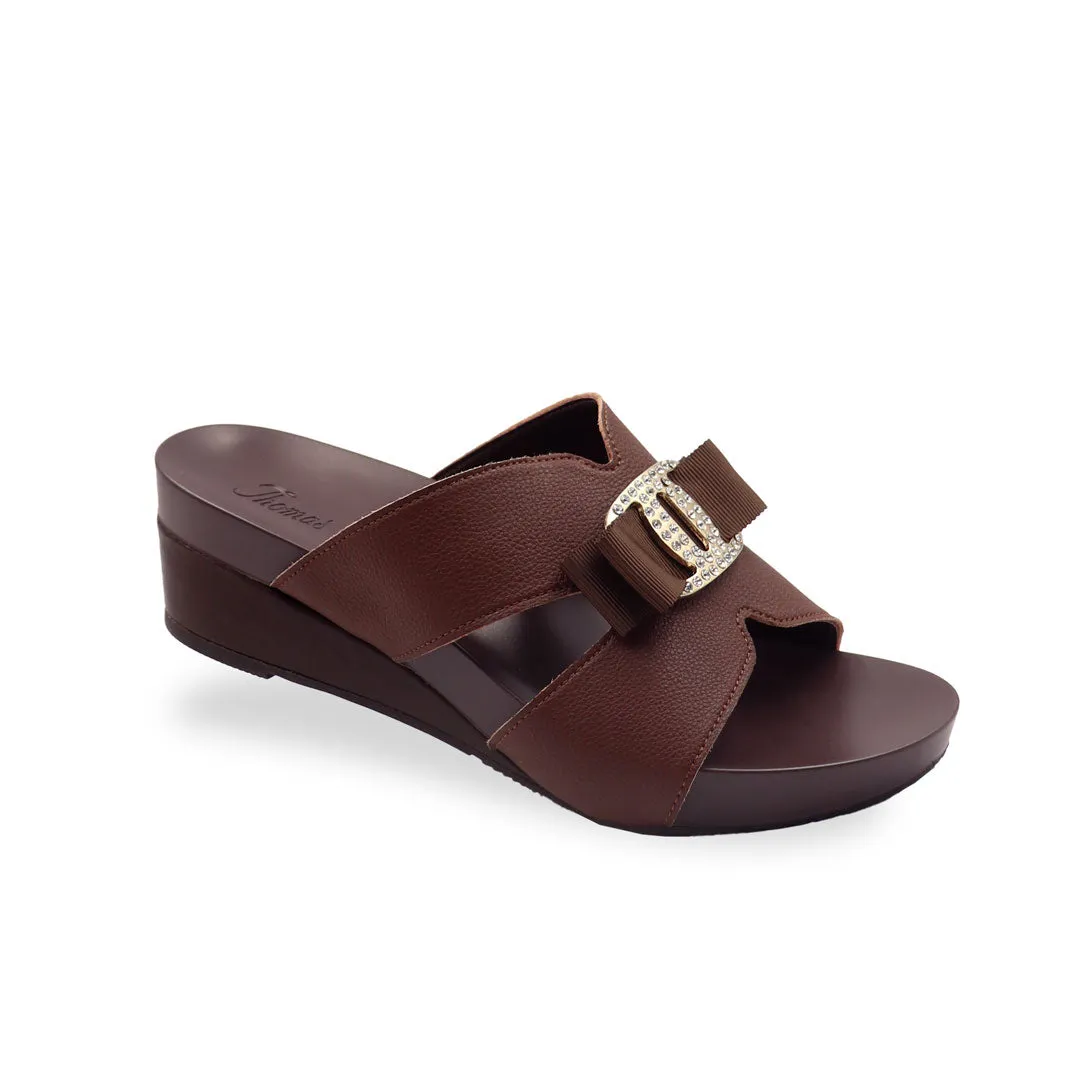 Charming Buckle Slide-On Wedges 2" inch [Arch-legance Series][ODD SIZES LEFT]