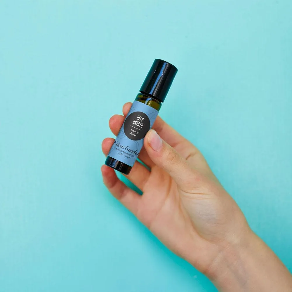 Deep Breath Essential Oil Roll-On- For Overall Respiratory Wellness
