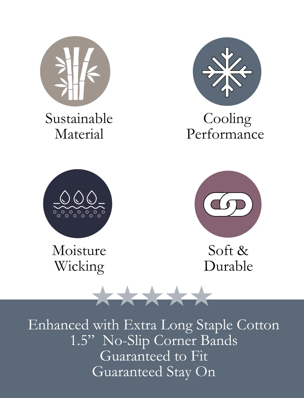 Enhanced Bamboo™ Sheet Set | Cool & Breathable