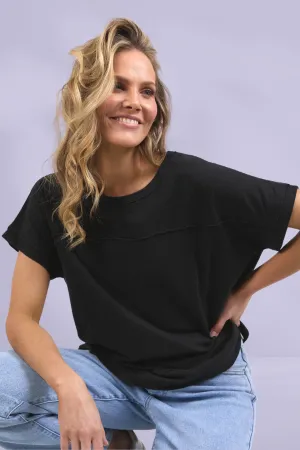 Foxwood Allison Tee Black