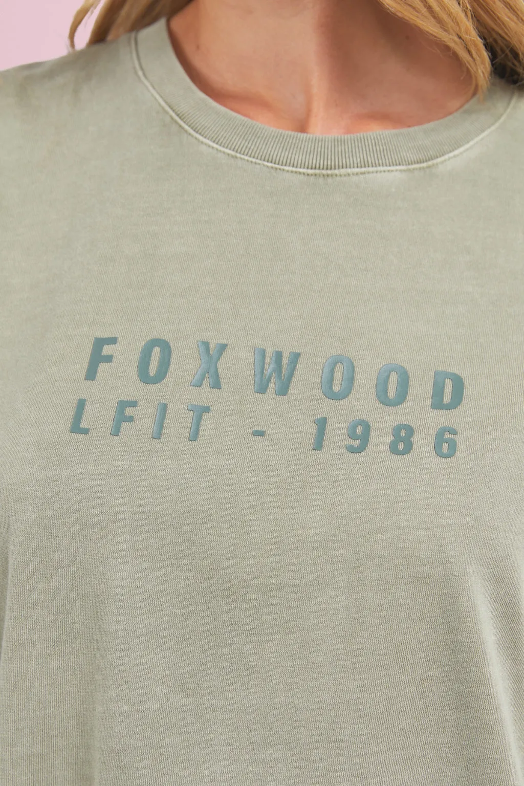 Foxwood Authentic Tee Dark Sage