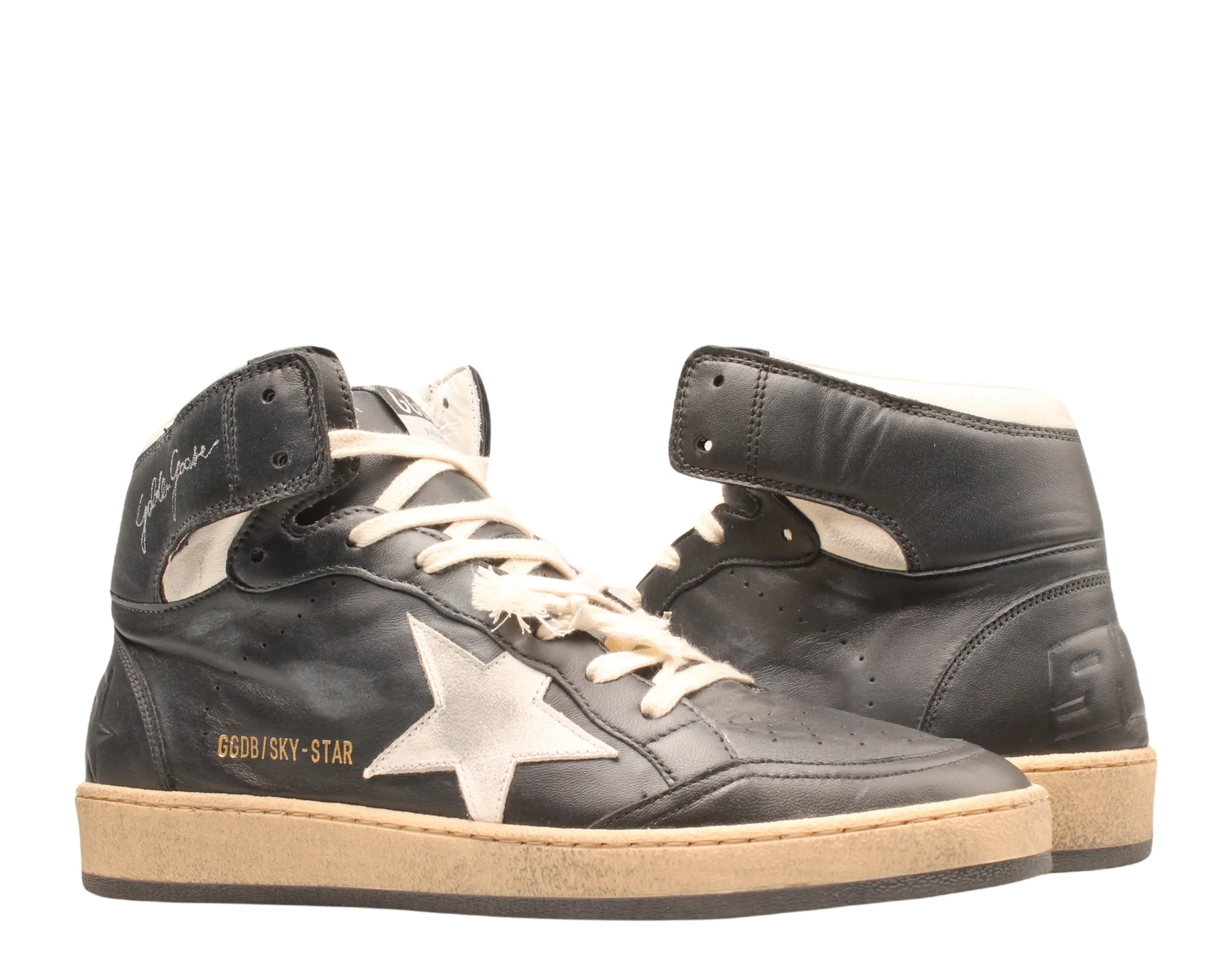 Golden Goose Sky-Star High-Top Men's Sneakers