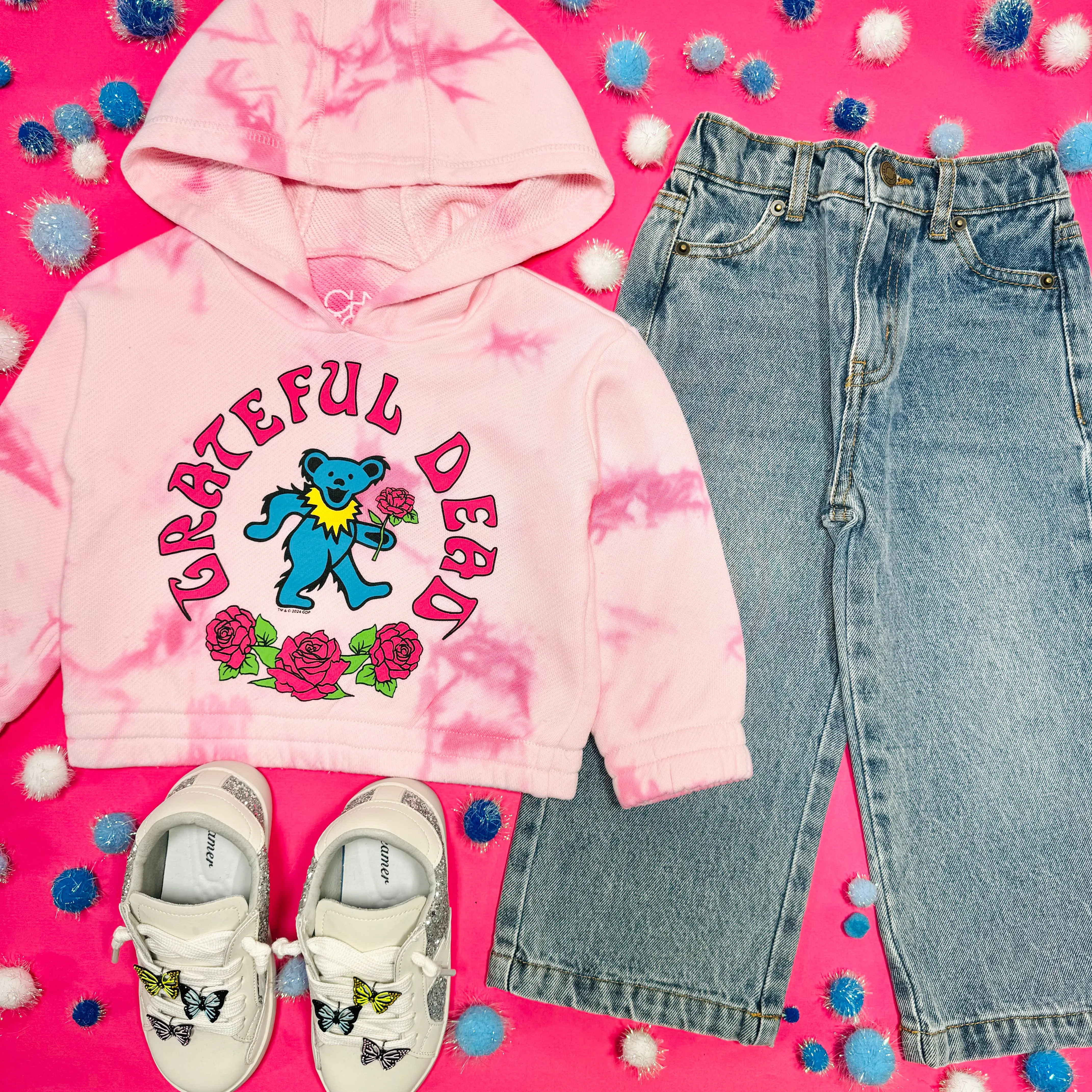 GRATEFUL DEAD TIE DYE HOODIE