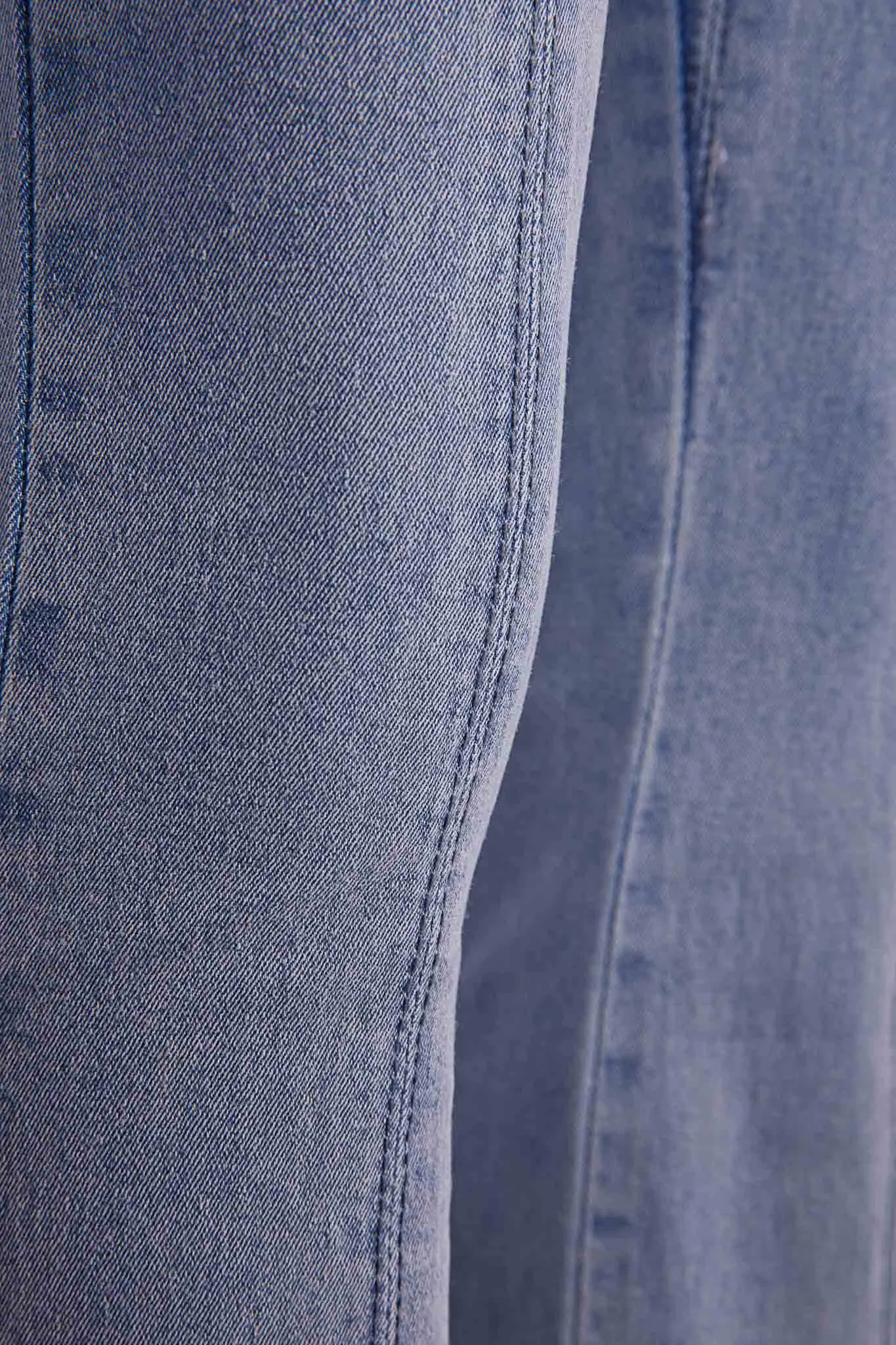 LACE-UP JEANS