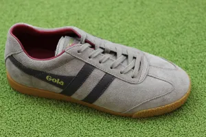 Men's Harrier Sneaker - Rhino/Dark Brown/Red Suede/Leather