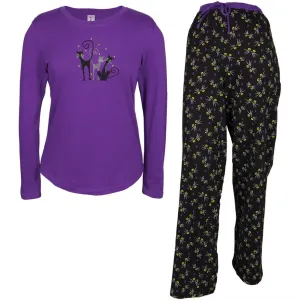 Midnight Feline Catty Women's Sleep Set